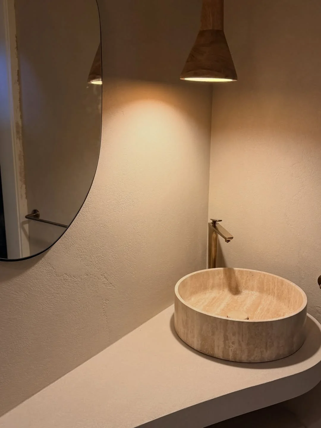Bathroom microcement