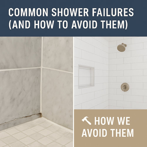 Top 5 Common Shower Failures