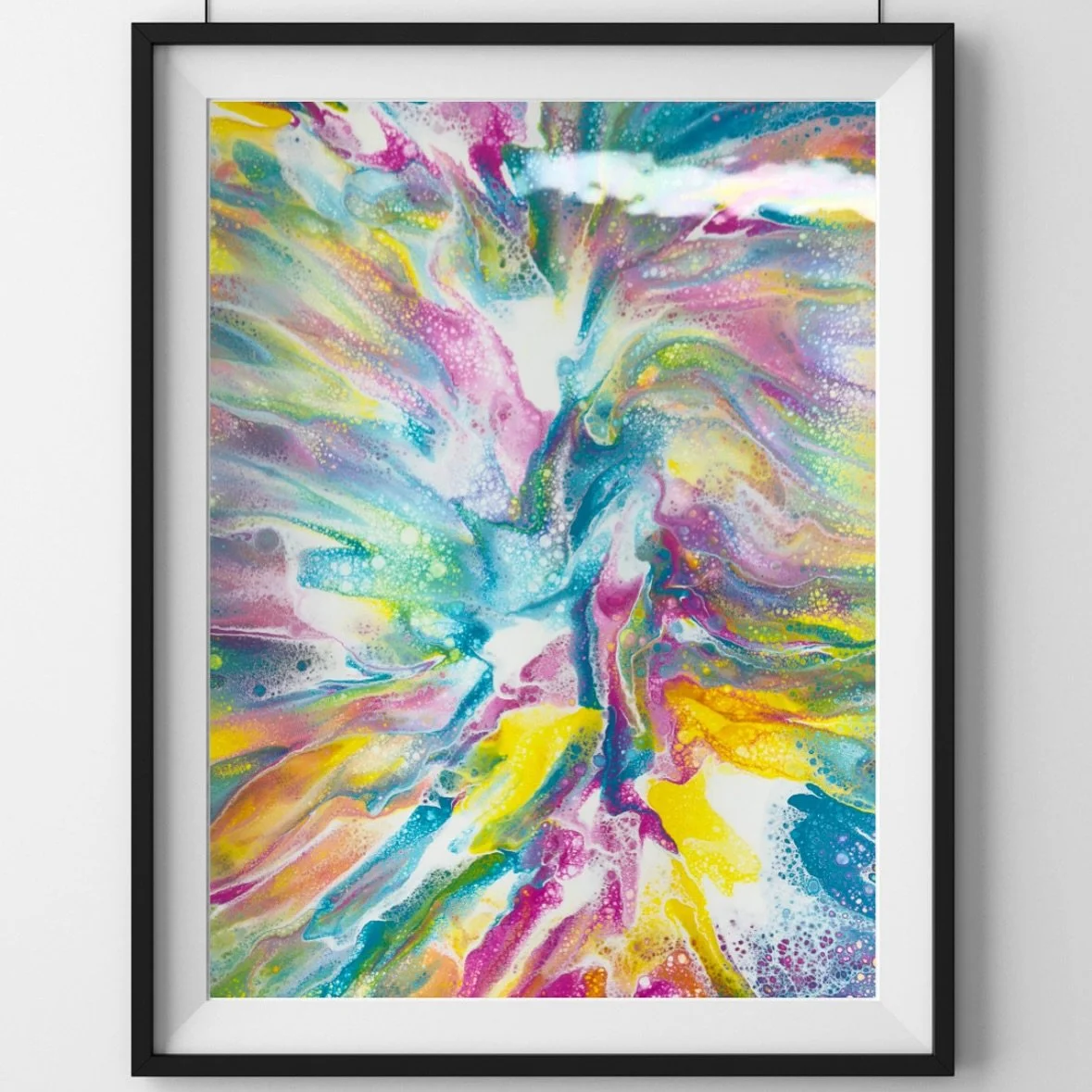 ✨ Farbexplosion pur! ✨

Auf diesem Keilrahmen (30x50 cm) tanzen Pink, Gelb und Blau in einer lebendigen Explosion ineinander. 💥🎨
Ein Kunstwerk voller Energie, das sofort gute Laune verbreitet und jedem Raum einen besonderen Akzent verleiht.

💡 Per