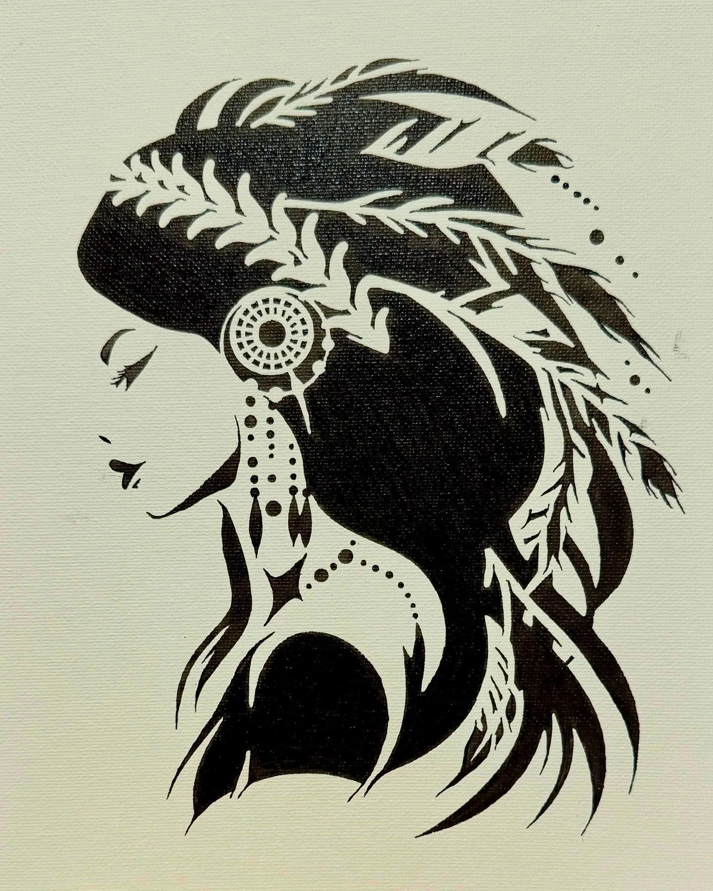 Schwarz und Wei&szlig; auf leerem Blatt,
was daraus wird, ist niemals matt.
Mit jedem Strich, ganz ohne Farben,
kann Freude sich im Herz vernarben.