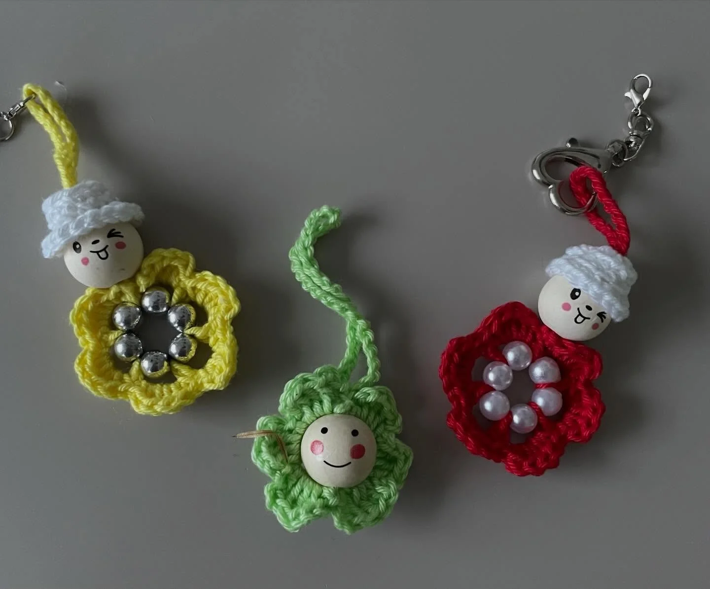 Was man so alles aus Restgarn machen kann 😀🧶❤️