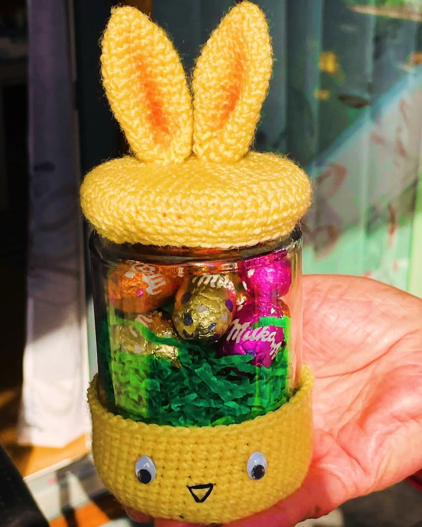 Gurkenglas versch&ouml;nert 🐓🐇🐔🐣😀❤️