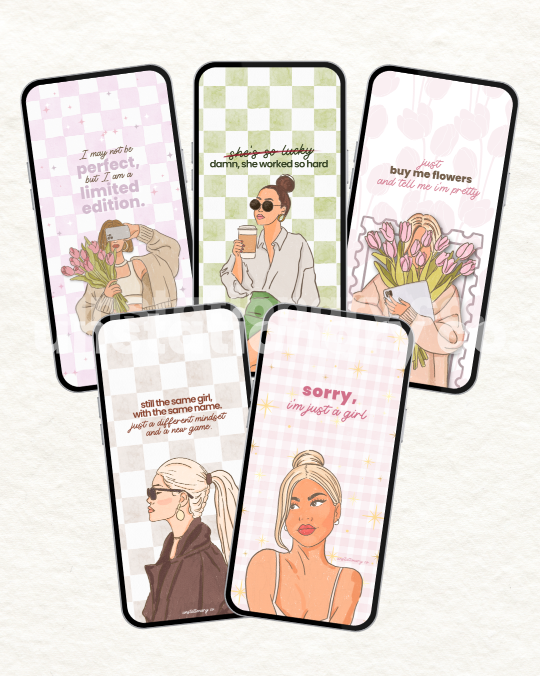 Aesthetic Girly Wallpaper Pack