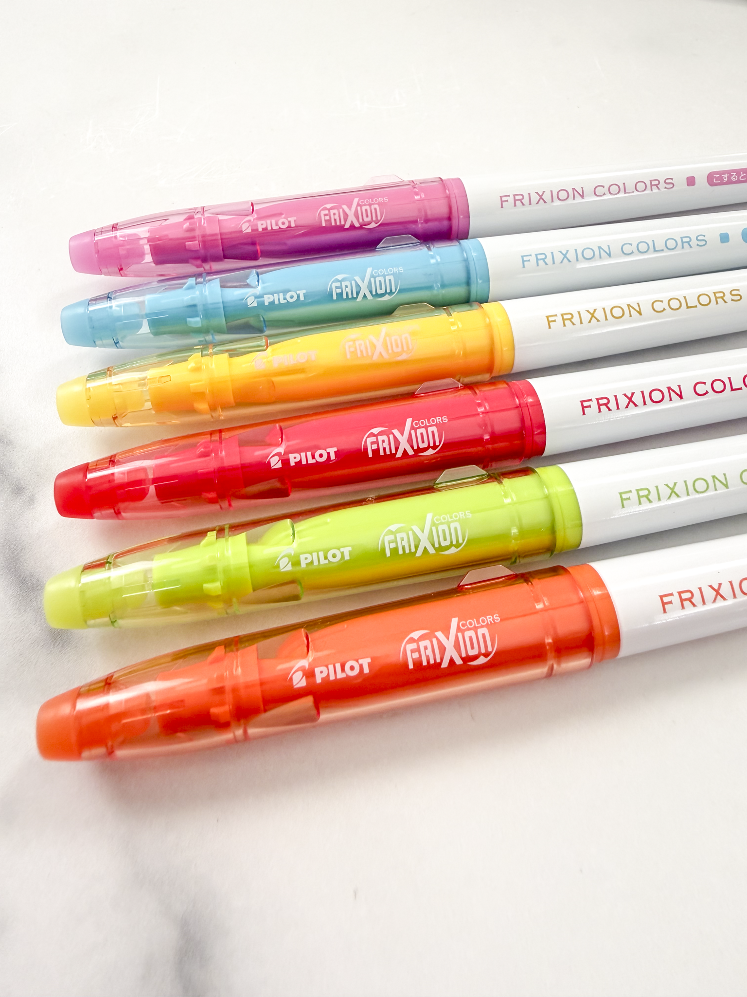 Pilot Frixion Colors Fine Tip Erasable Markers