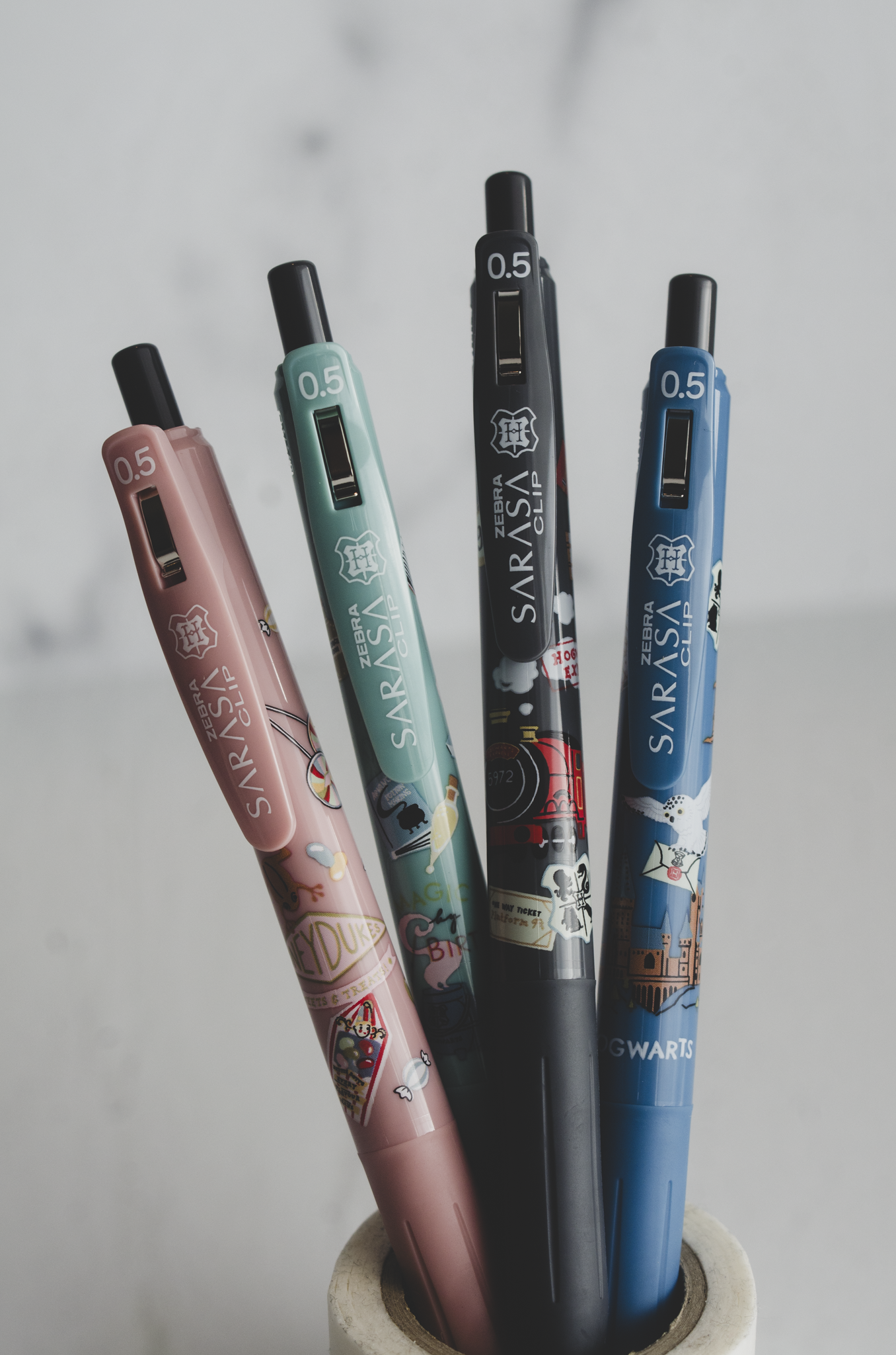 Zebra Sarasa Harry Potter Pen Set