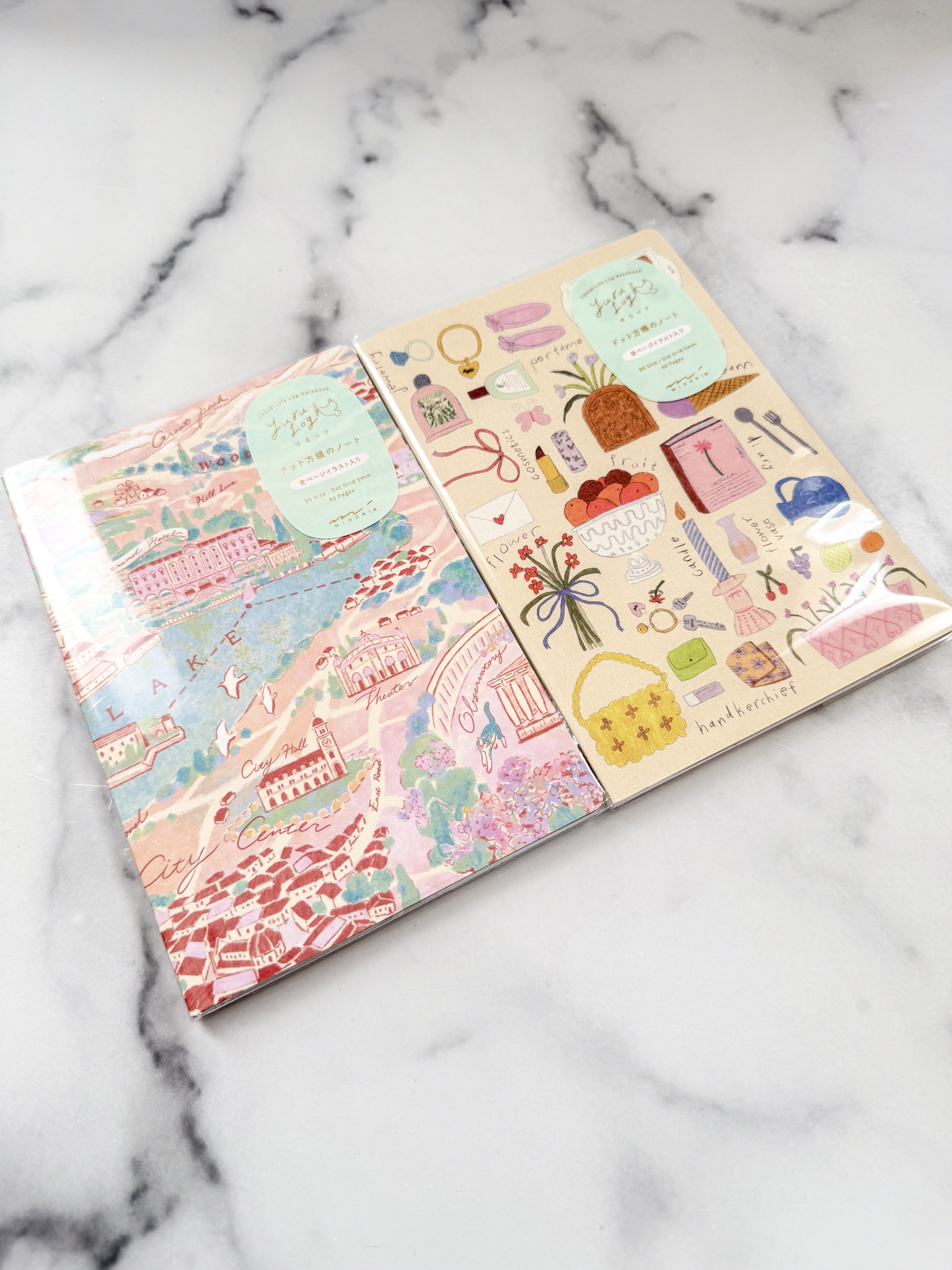 Midori Yuru Log Casual Life Notebook