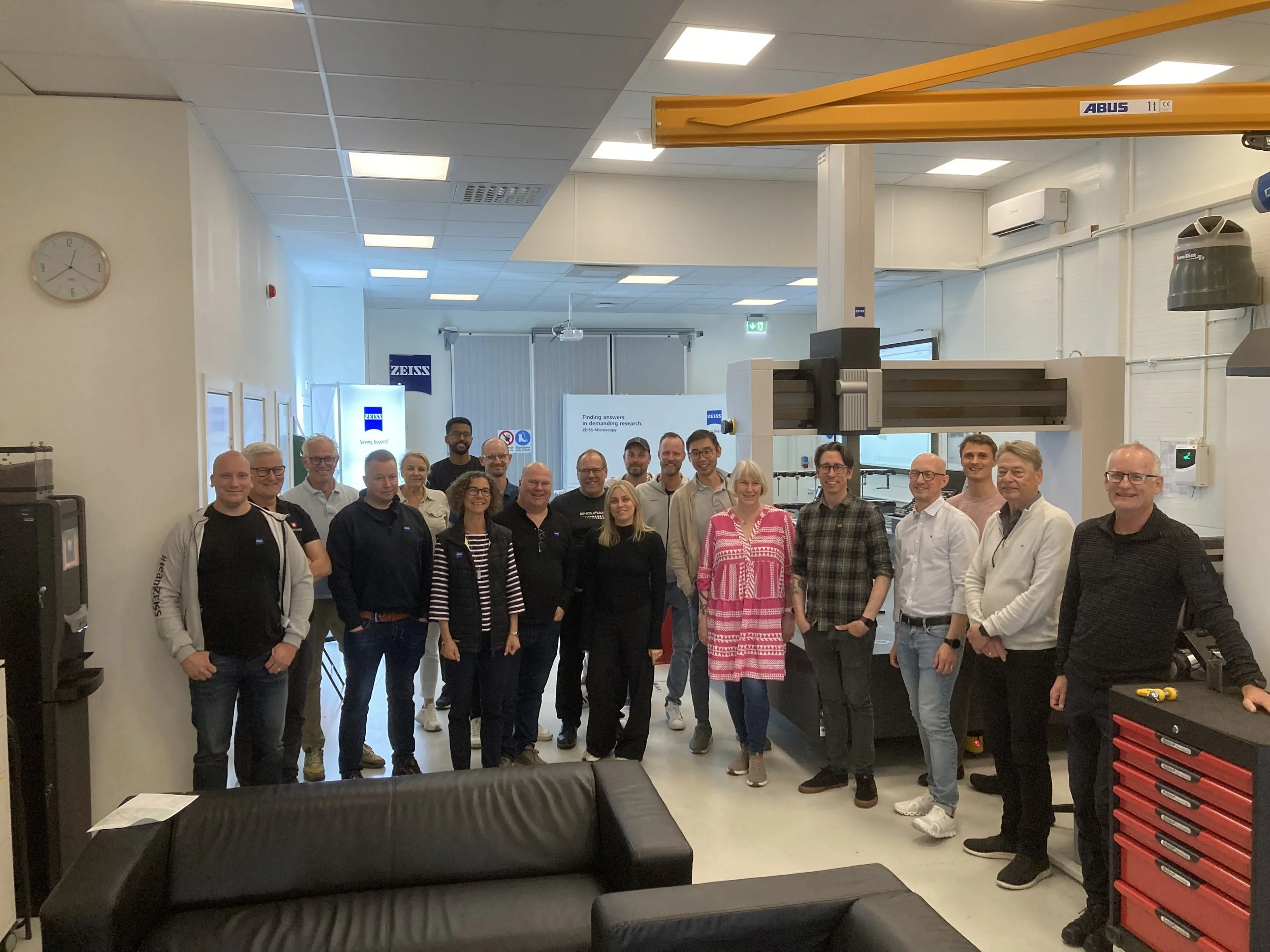 Studiebesök hos ZEISS