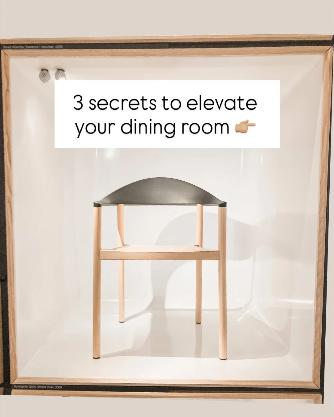 Designing a dining room isn&rsquo;t just about choosing a nice table, it&rsquo;s about creating a space that works and feels good.
Here are 3 simple secrets to elevate your layout instantly (and avoid the classic mistakes 👀).

Save this for your nex