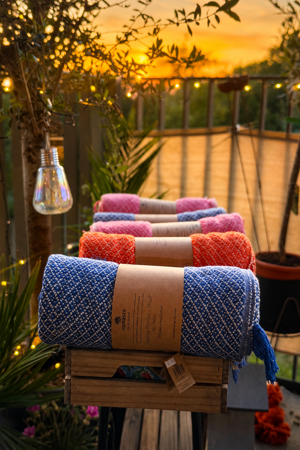 Recycled Cotton Throw
