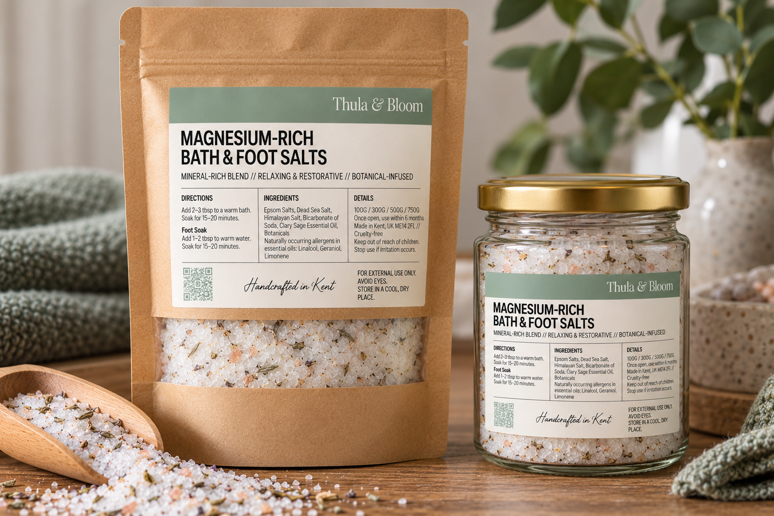 Luxury Mineral-Rich Bath Salts