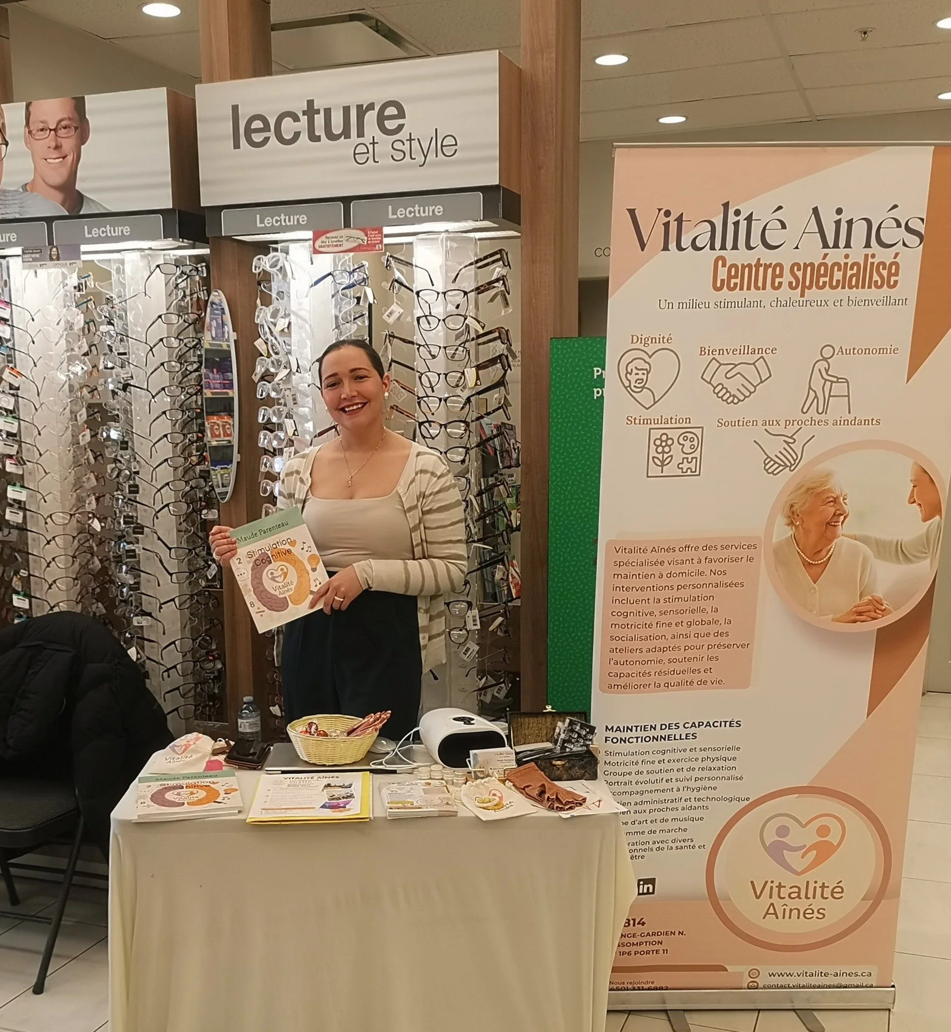 Vitalité Aînés est présentement au Jean Coutu de L’Assomption