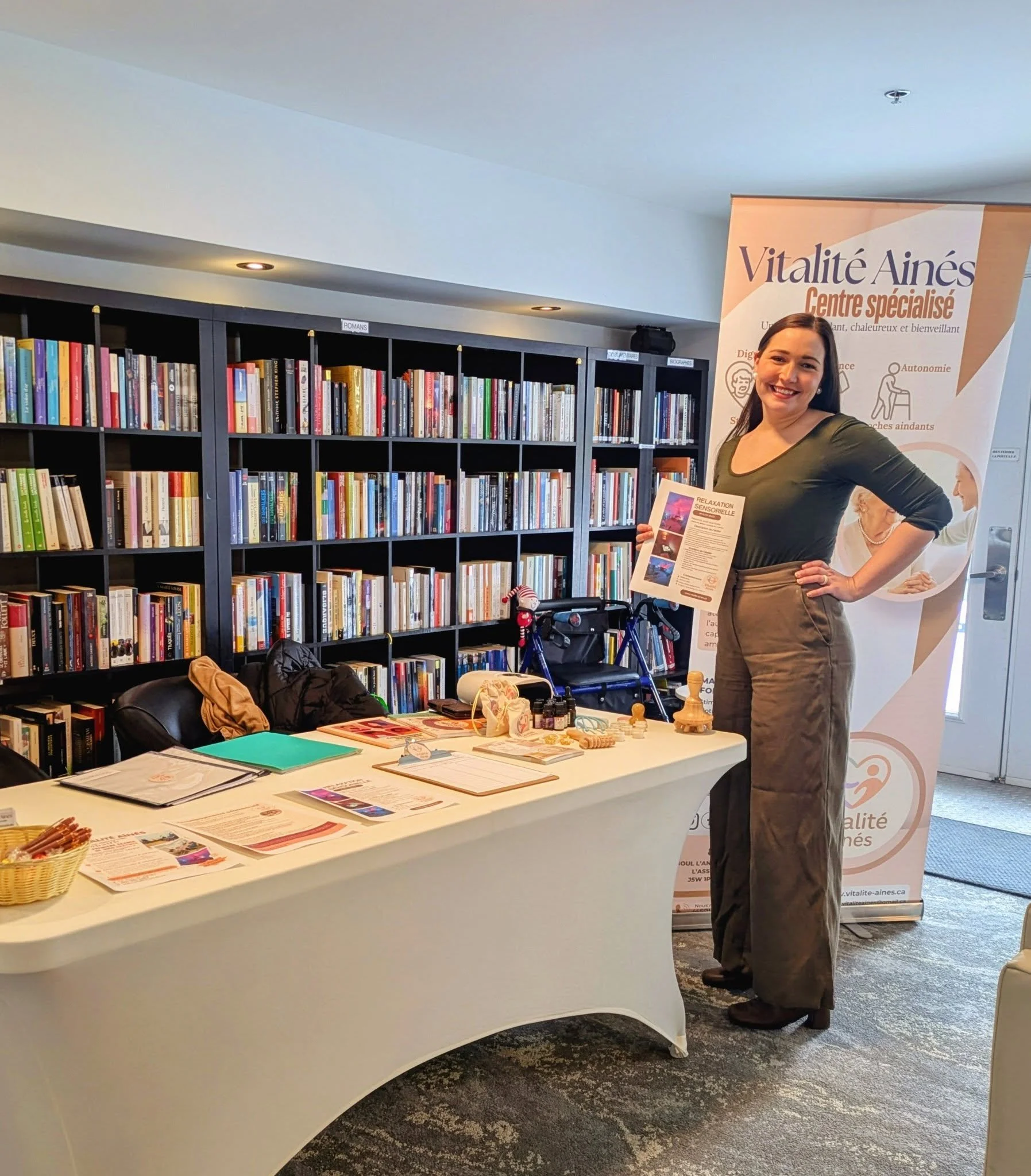 Vitalité Aînés est sur place aujourd’hui! ✨