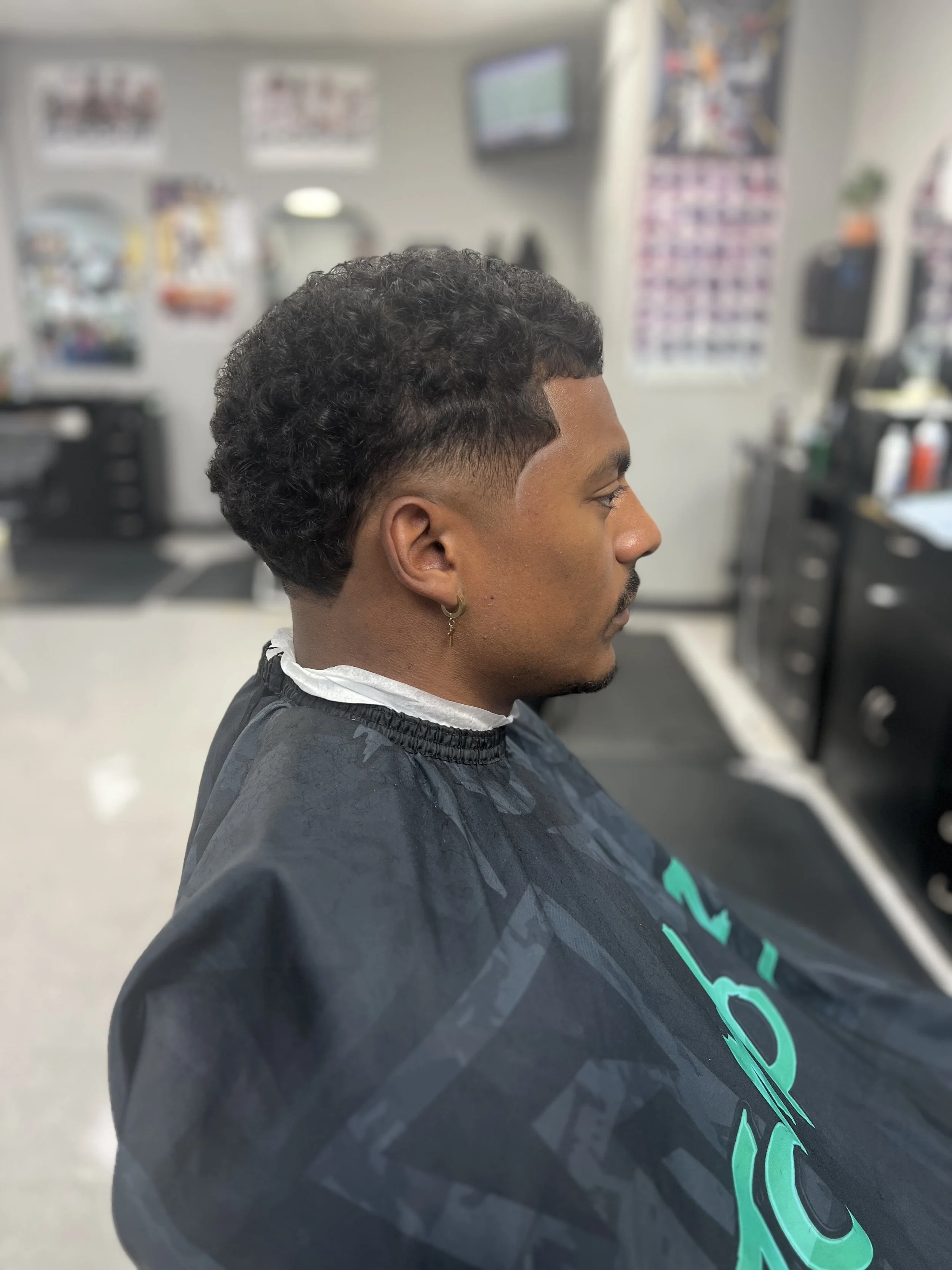 Burst Fade Haircut 