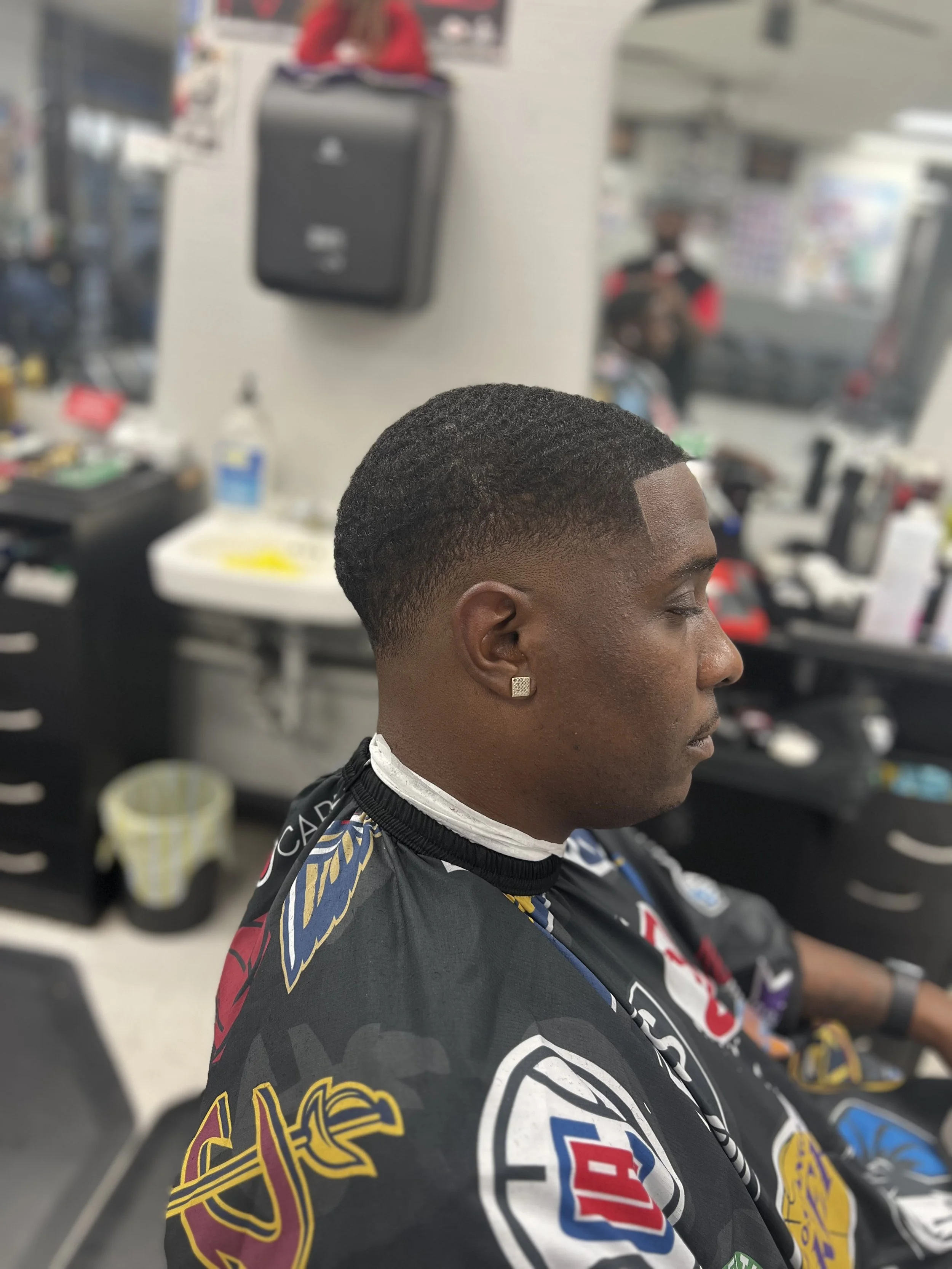 drop fade haircut