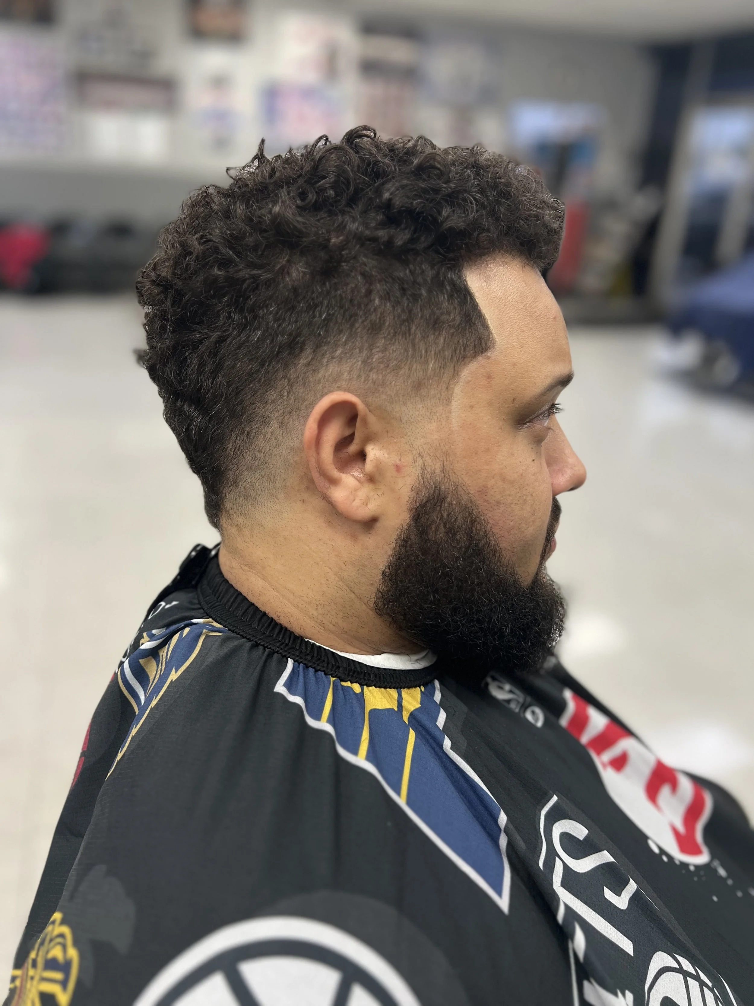 Mohawk- Curls Haircut -Wichita Ks