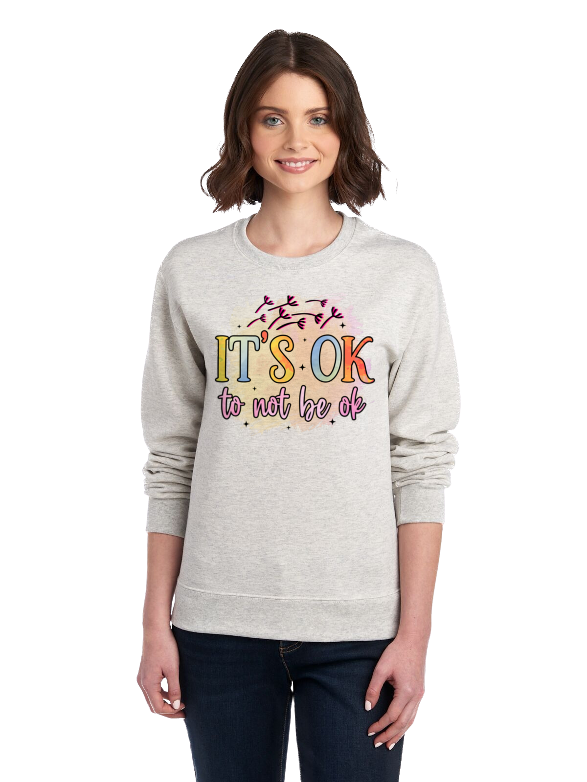 “It’s OK to Not Be OK” Comfort Sweatshirt