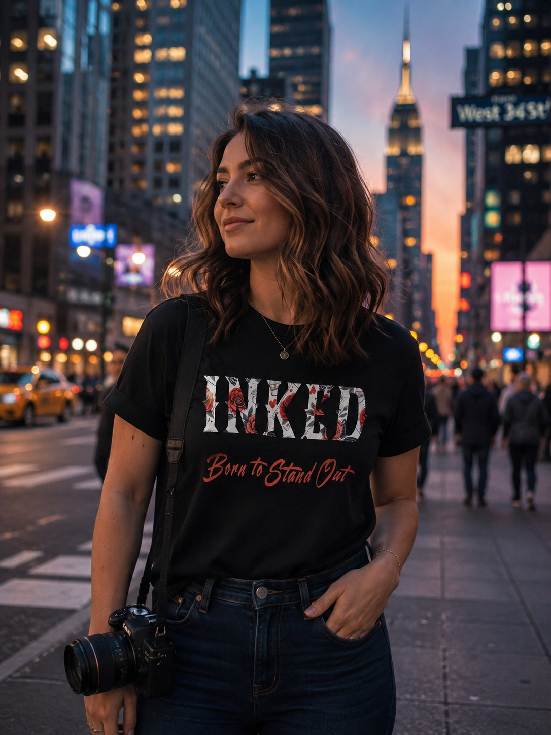Inked - Born to Stand Out Unisex Tshirt