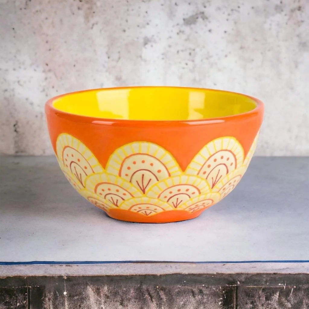 pottery painting bowl