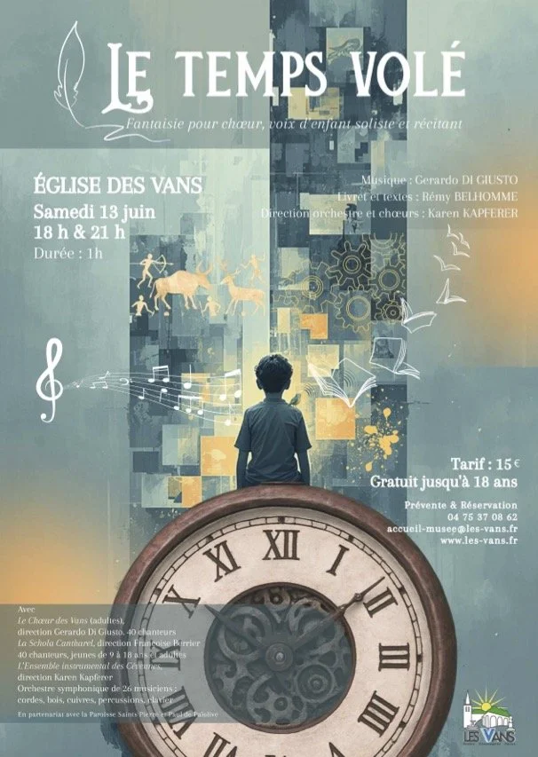 Le Temps volé - Affiche