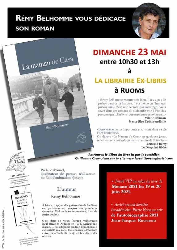 Dédicace à Ruoms