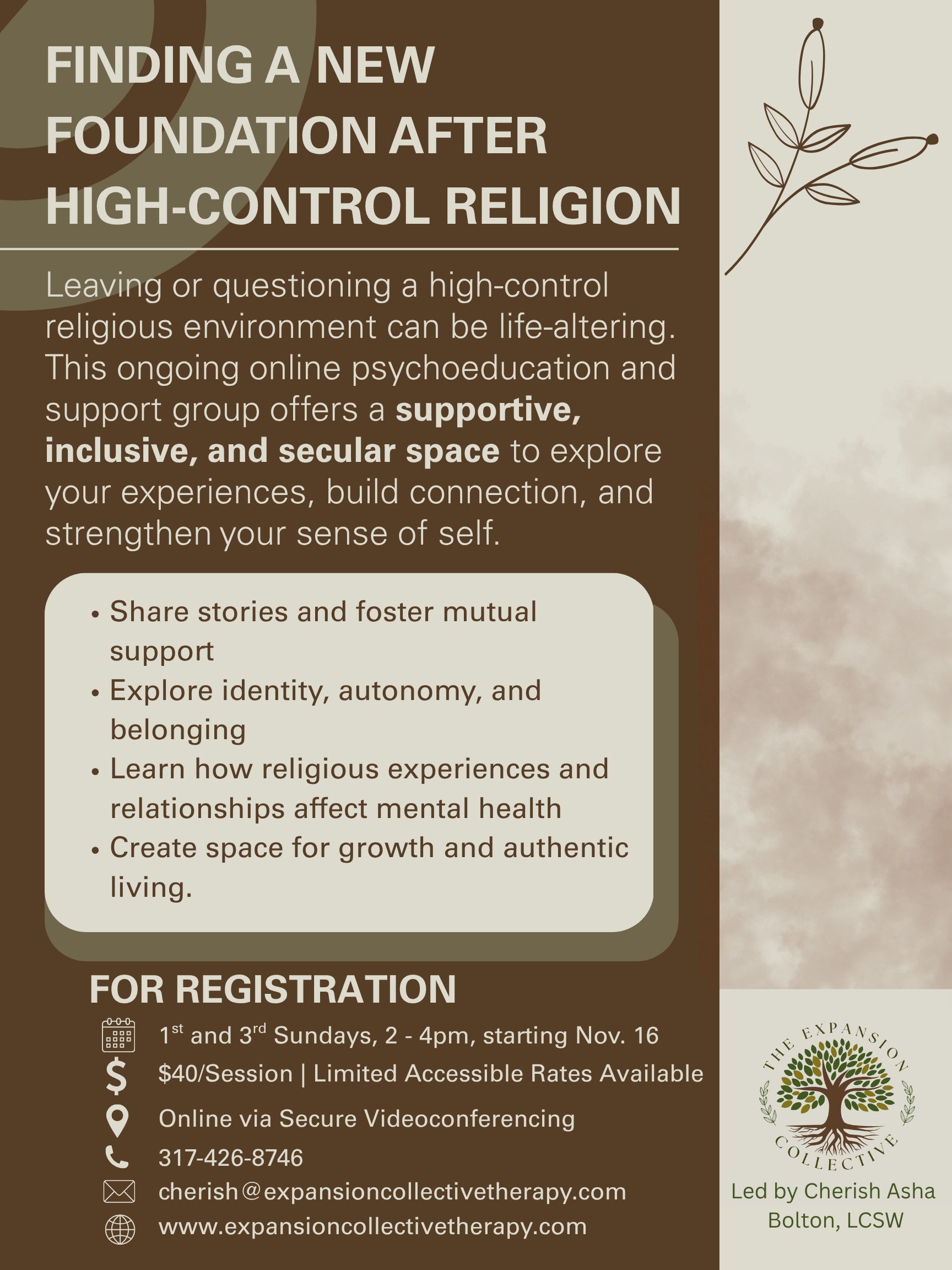 High Control Religion Group