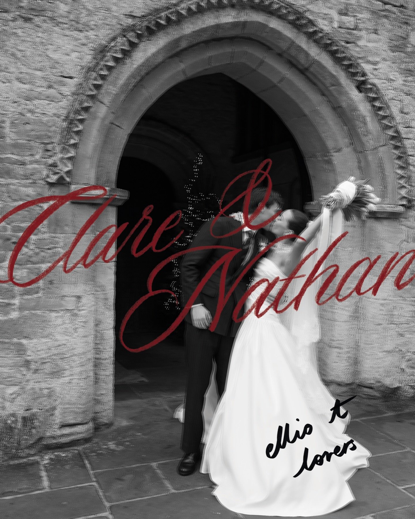 Finally, a stationery story so full of love&hellip; Clare &amp; Nathan 🖤🤍Clare came with so many ideas and personal touches, notes and details which were woven through out all of the stationery on the day. This isn&rsquo;t even all of it - but here