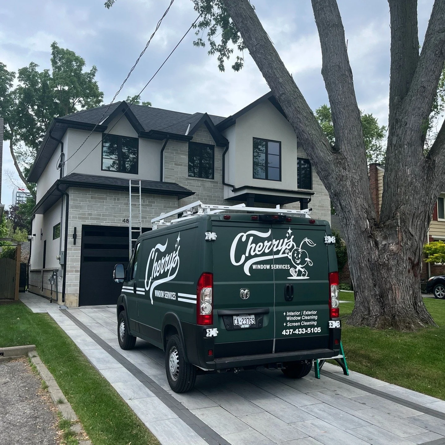 Always in the neighbourhood ⭐🍒 #thesweeterway #cherryswindowcleaning