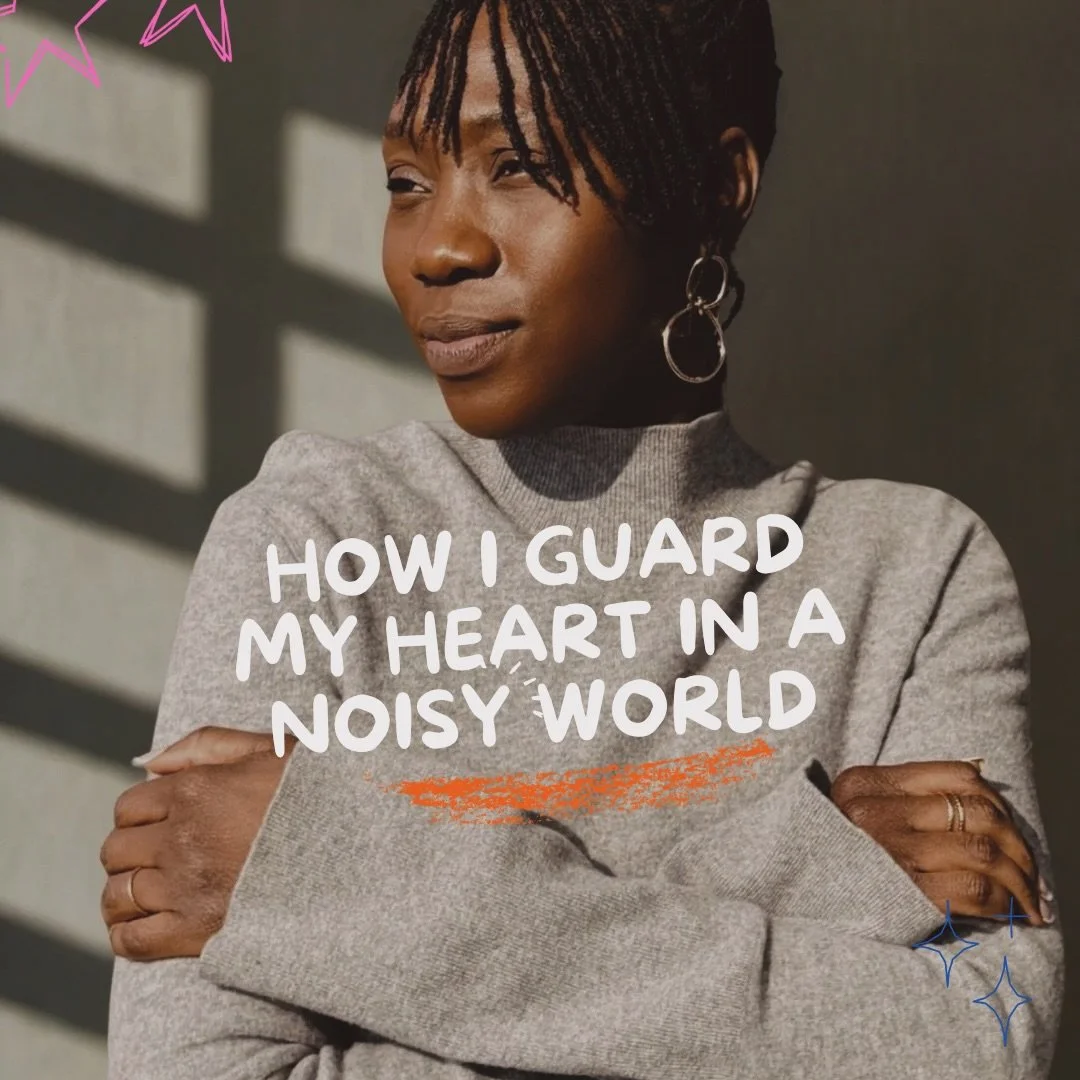 How intentional are you with guarding your heart?

Life can be so noisy. This is something I&rsquo;ve really had to learn and practice. 

Proverbs 4:23 says:&nbsp;
&ldquo;Above all else, guard your heart,
&nbsp;&nbsp;&nbsp;&nbsp;for everything you do