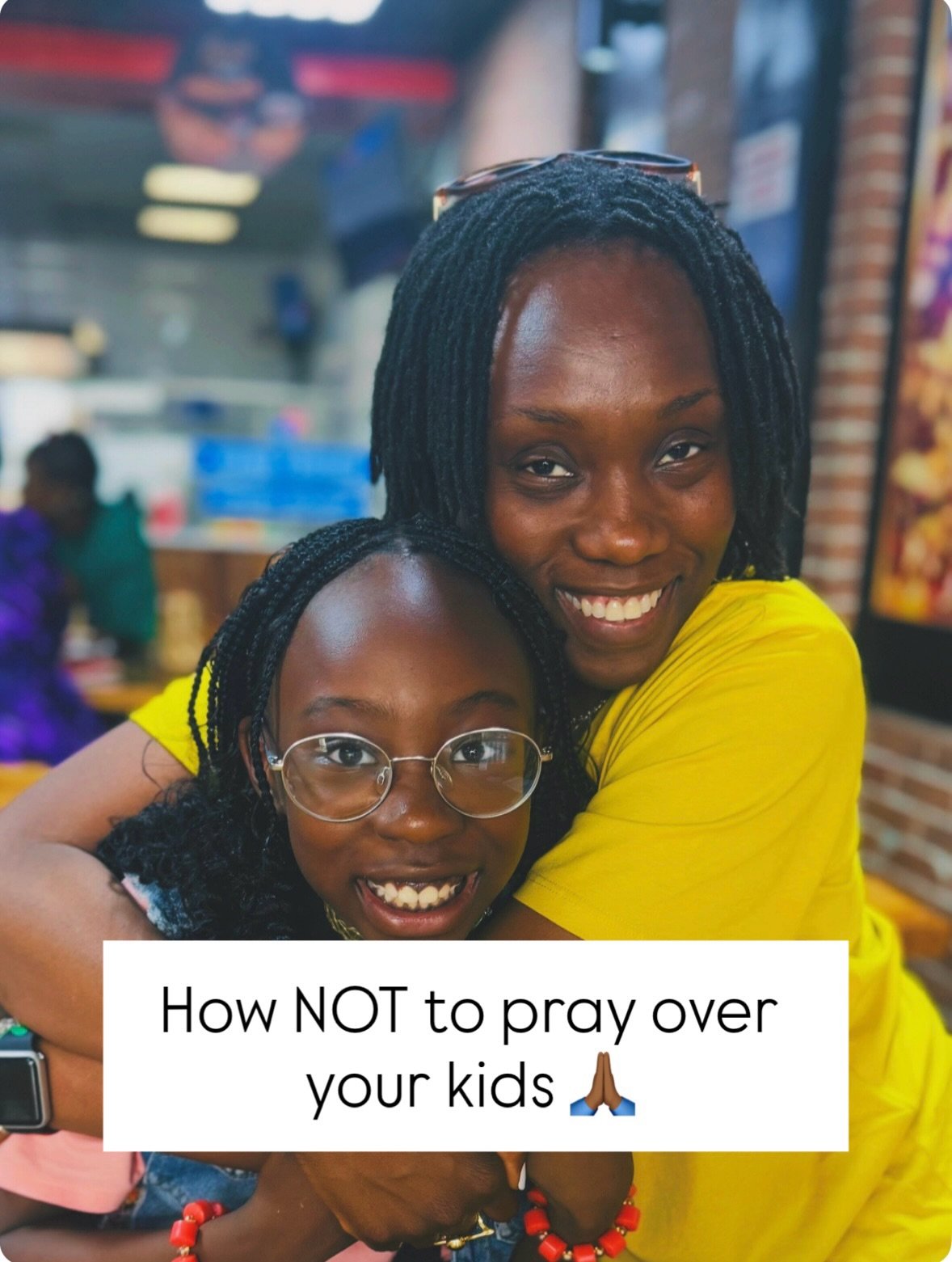Fear.
Past experiences.
Comparison.

Let&rsquo;s not allow these shape our prayers.

Let&rsquo;s pray from faith, identity, and God&rsquo;s purpose. 🤎

#FamilyDiscipleship #KingdomParenting #PrayingParents #RaisingDisciples #ChristianMotherhood