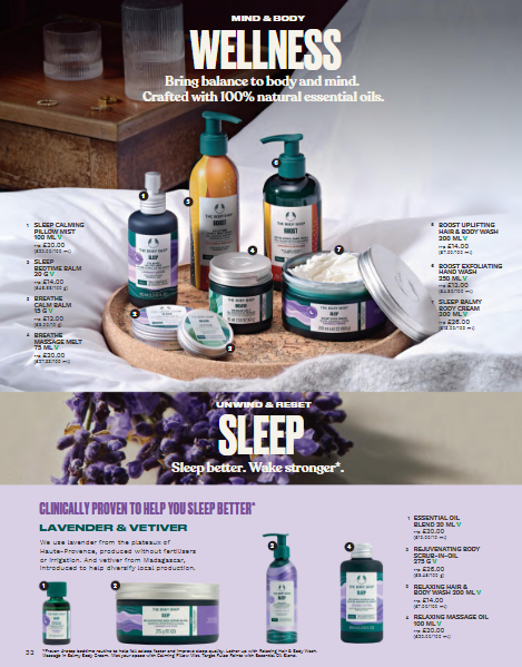 Sleep range launch - brochure copy