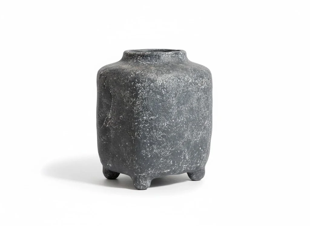 Primitive Grain Jug - Stone