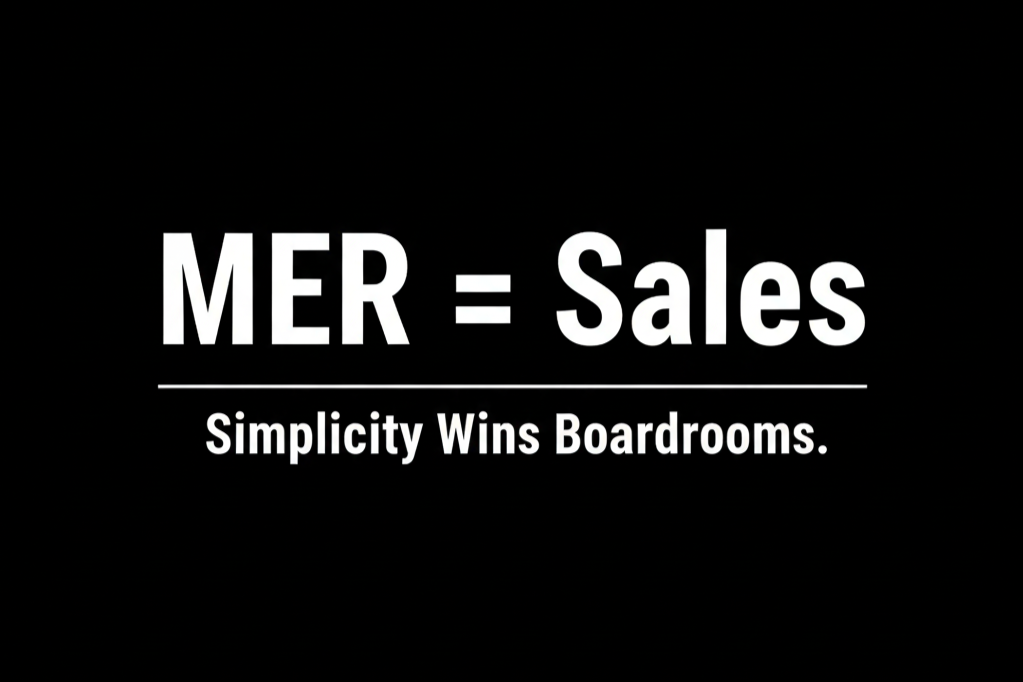How I Turned Marketing Efficiency Into a Measure Any CEO Could Understand.
