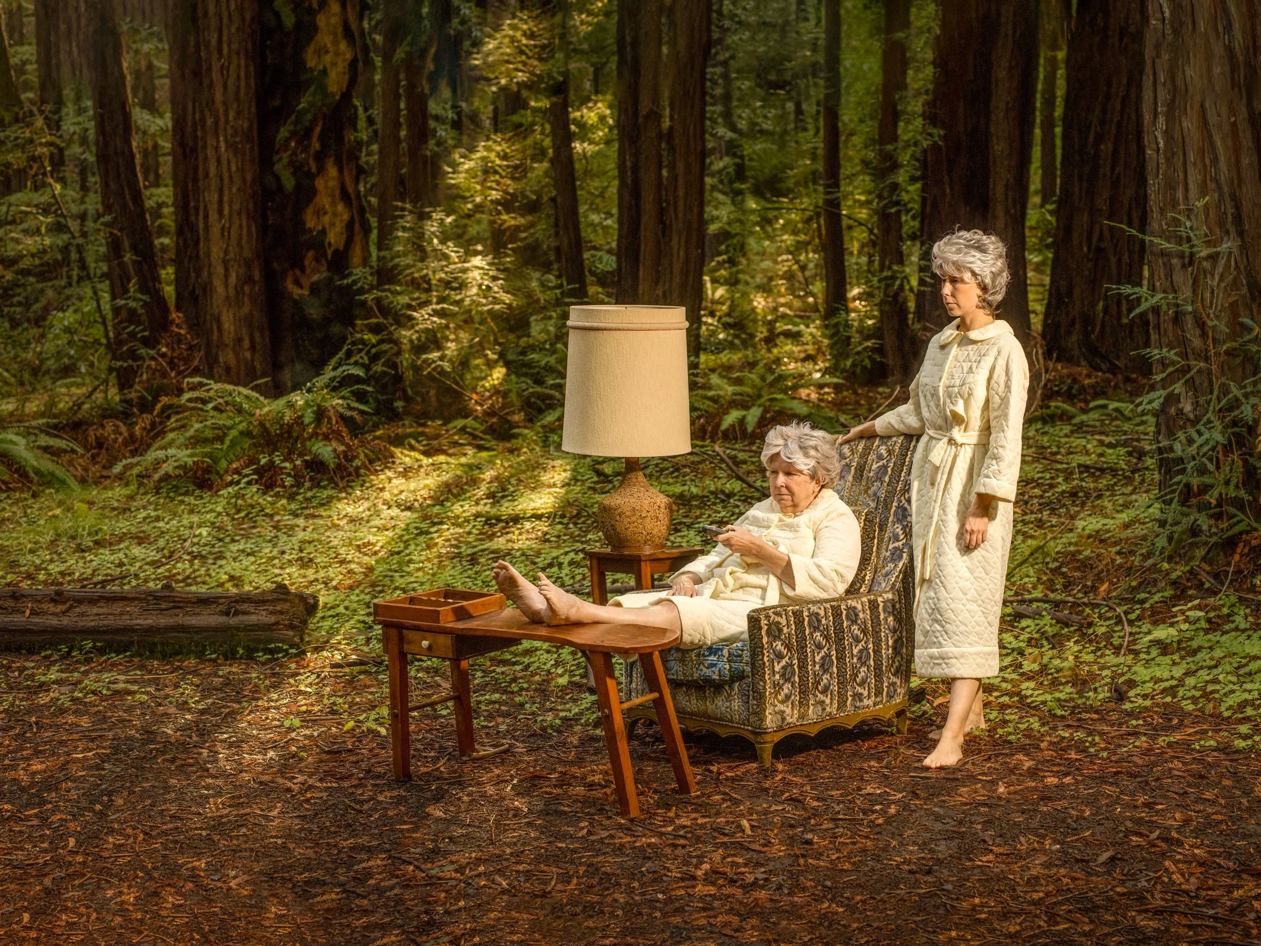 Two Momi’s Watching TV, 2023