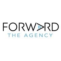 Logo of Forward The Agency with the word 'Forward' and a play button icon in place of the 'w', and 'The Agency' written below.