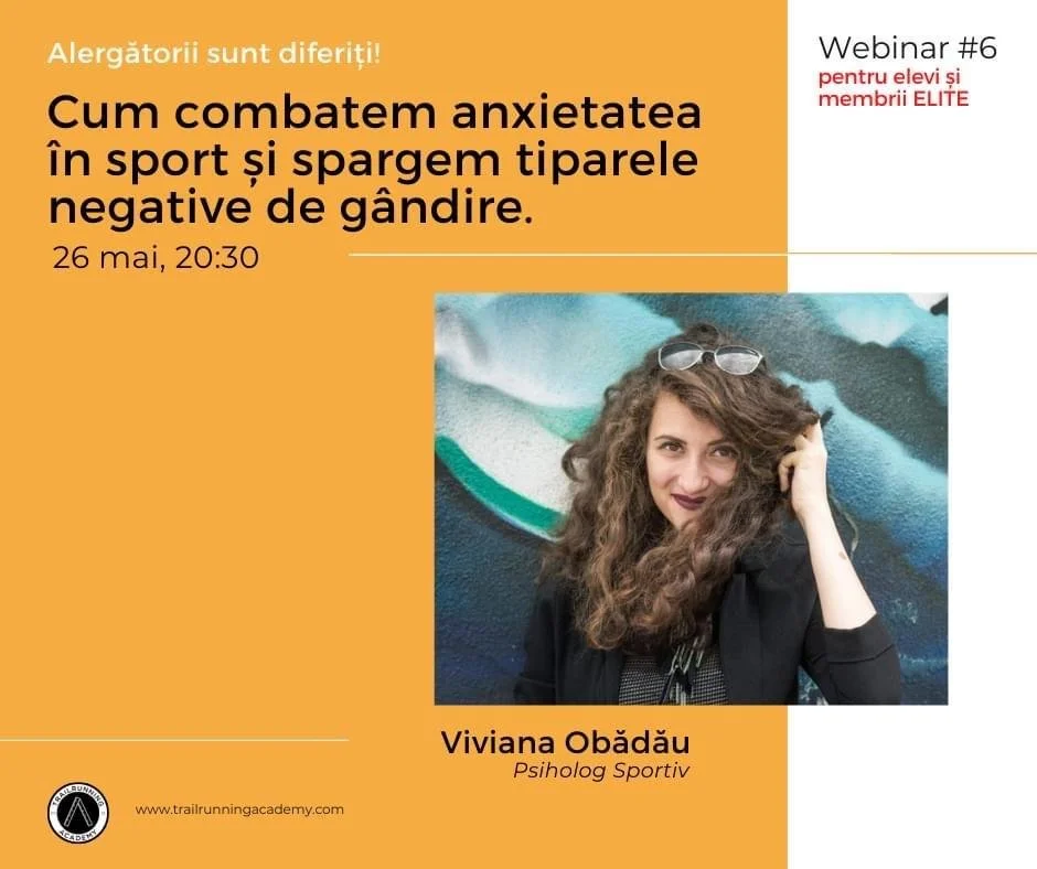 Cum combatem anxietatea în sport și spargem tiparele negative de gândire