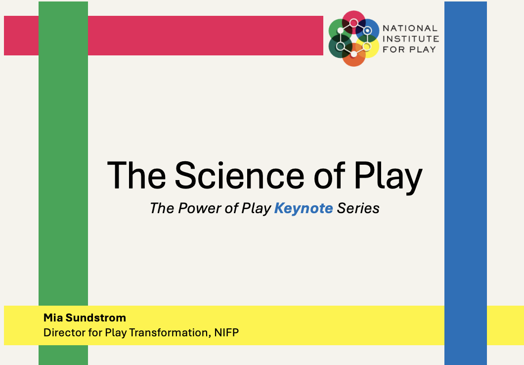 Science of Play Keynote