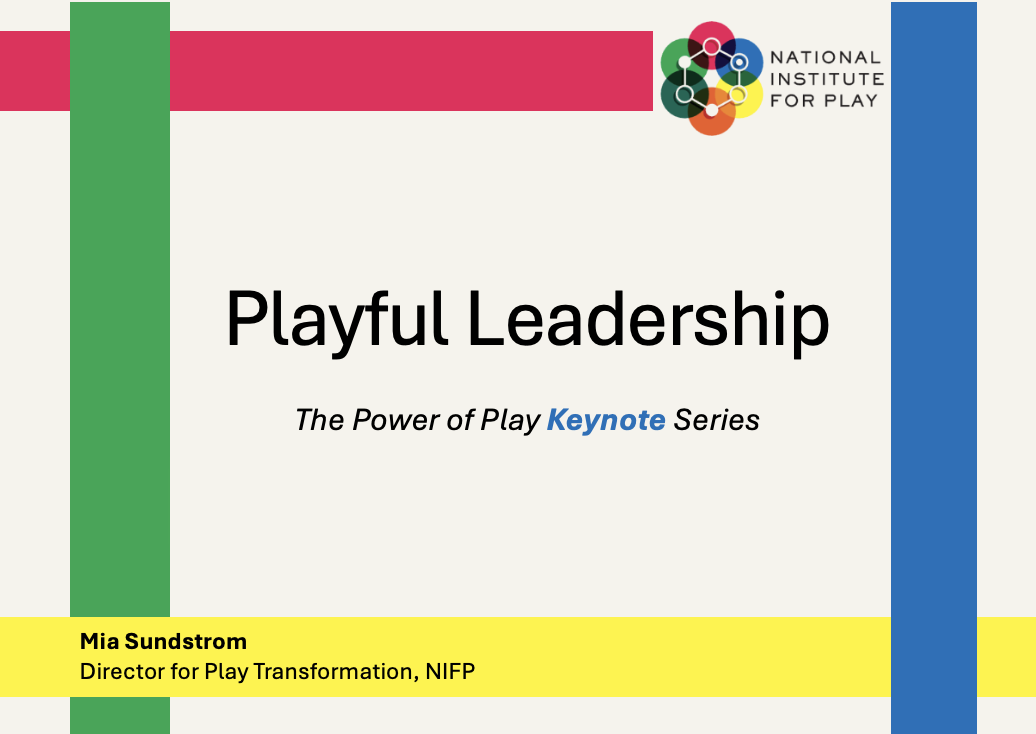 Playful Leadership