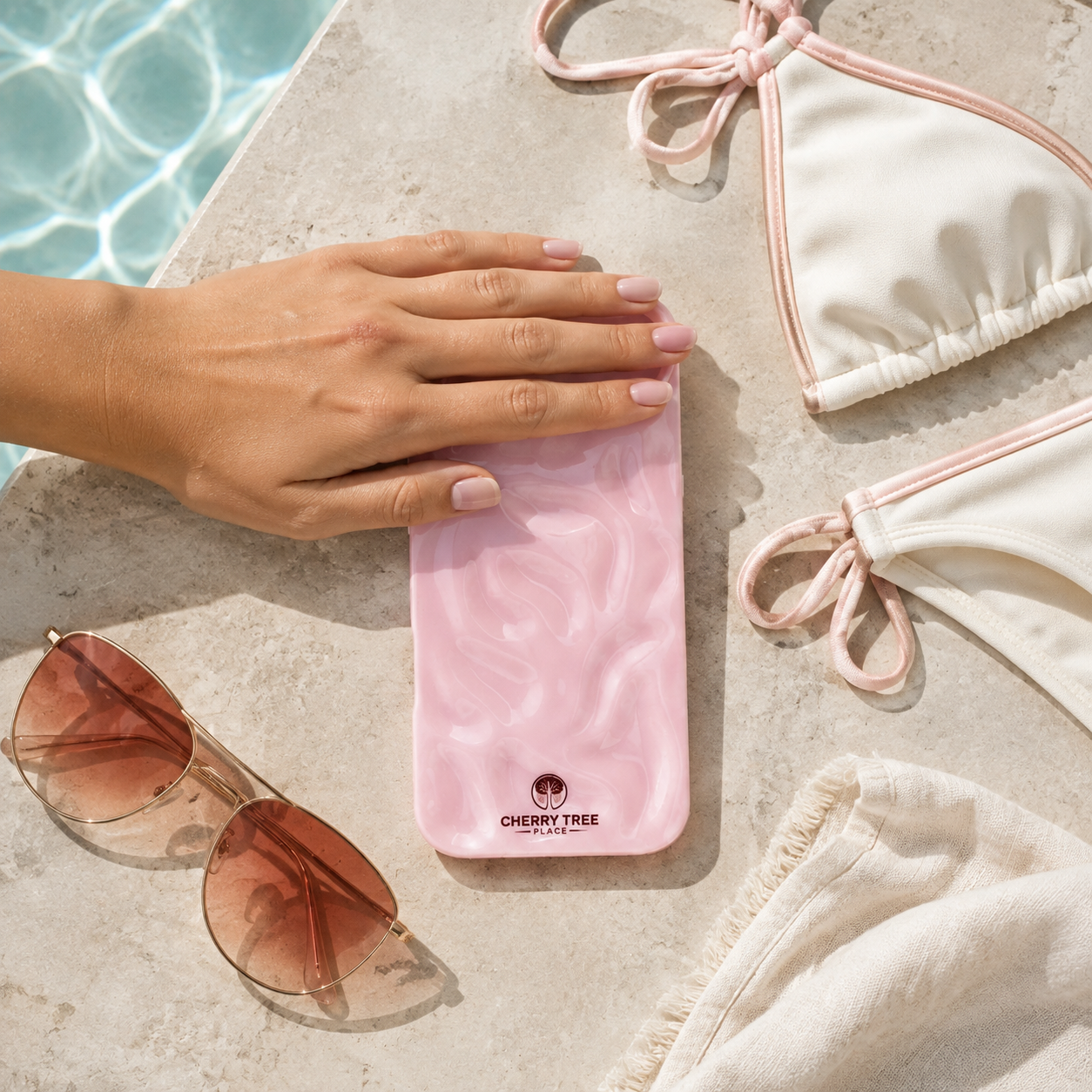 Blush ripple case by the pool.png