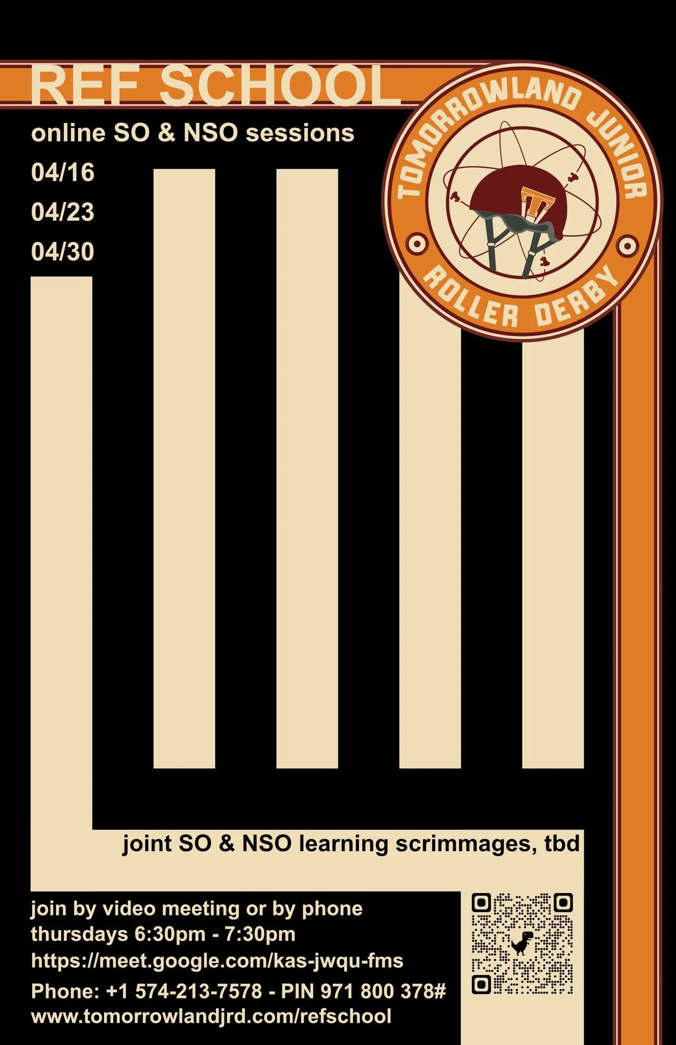 Ref School | Become an Official — Tomorrowland Junior Roller Derby