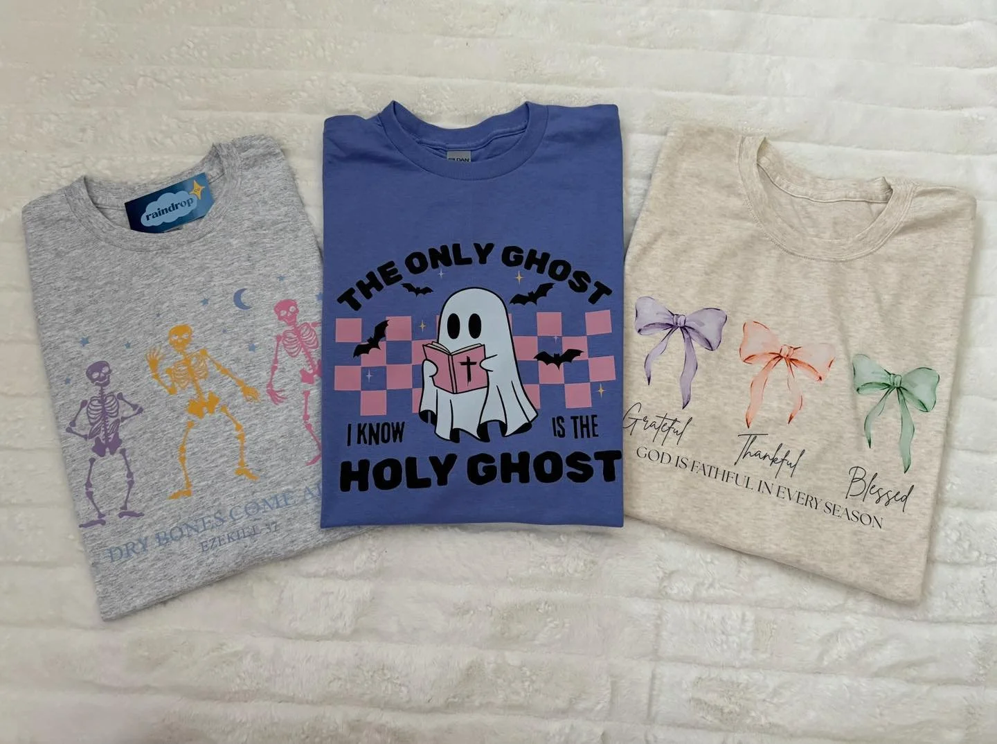 ✨ You asked&hellip; and we answered! ✨
So many of you have been loving our faith + fun tees, and now you can snag your favorites together in one sweet deal.
Introducing the Faith + Fun Bundle 🍂
👕 Come Alive Tee
👕 Grateful, Thankful, Blessed Bows T