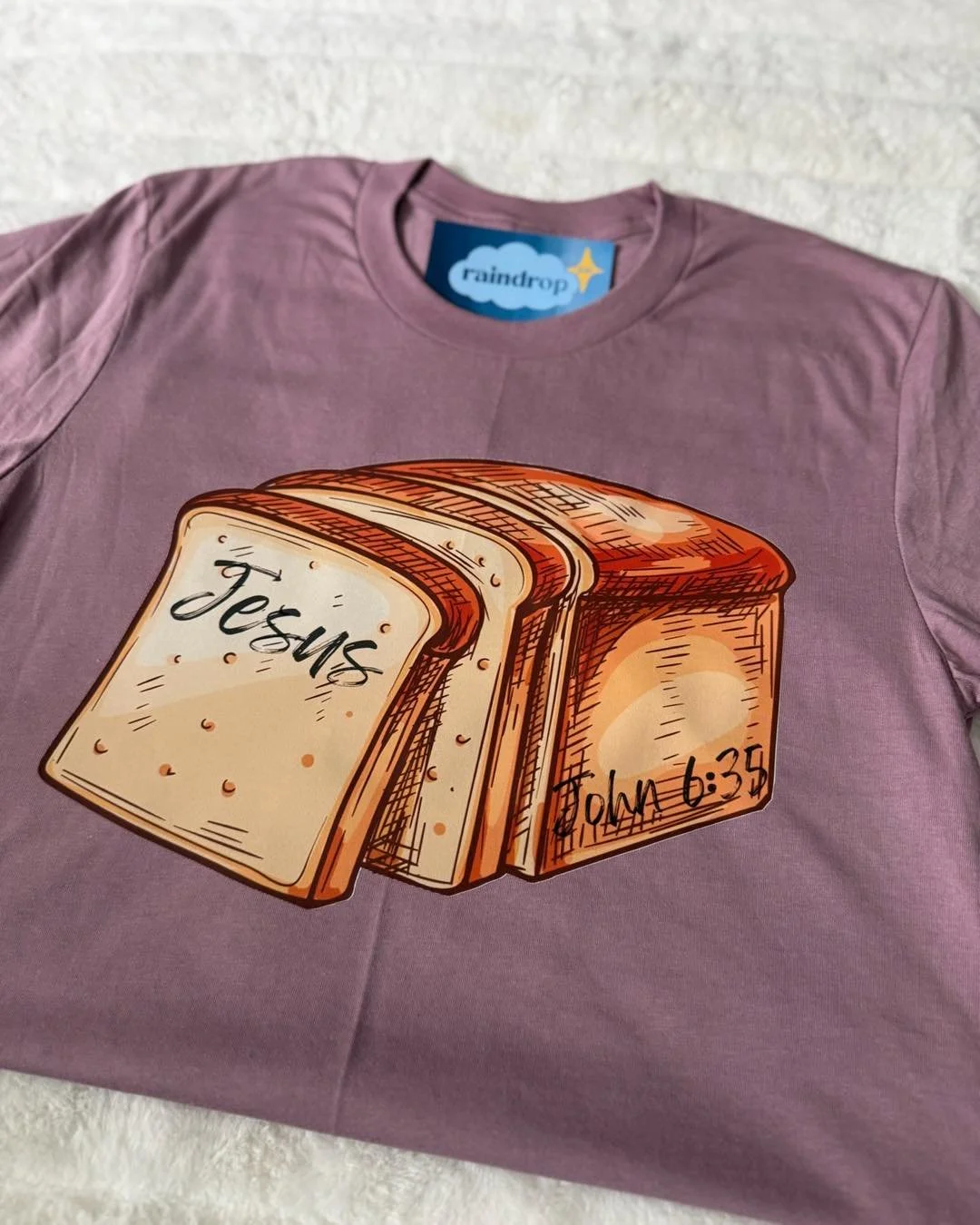🍞 &ldquo;I am the bread of life.&rdquo; &mdash; John 6:35

Bread has always been more than just food in Scripture.
It&rsquo;s a reminder of provision, daily dependence, and the One who truly sustains us.

A simple design, but a powerful truth.

#sou
