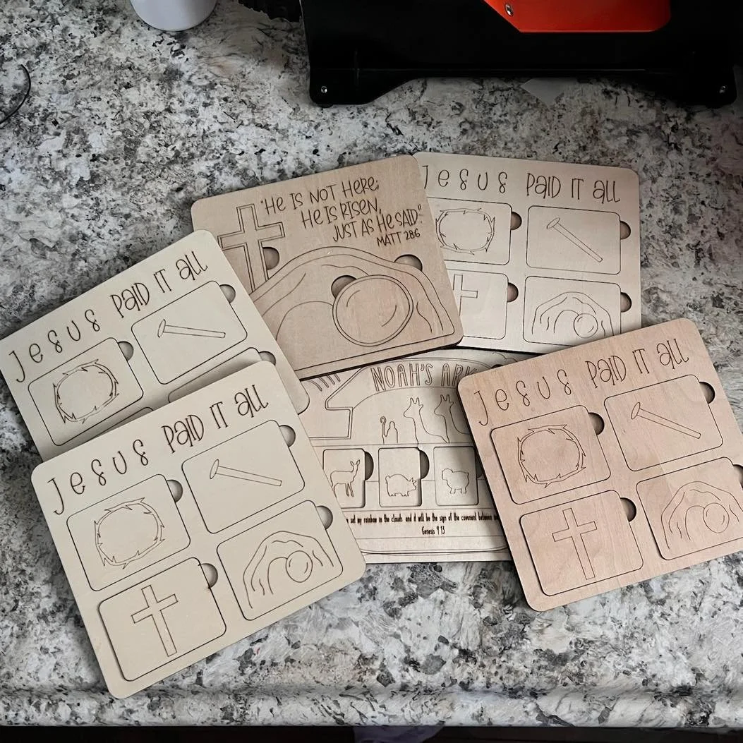 Teaching the Easter story&hellip; one piece at a time ✝️

Which one would your little one love more?

Order here: https://www.theraindropco.com/morninglightcollection/p/resurrection-story-puzzle

#easter #easterbasket #easterbunny #eastersunday #East