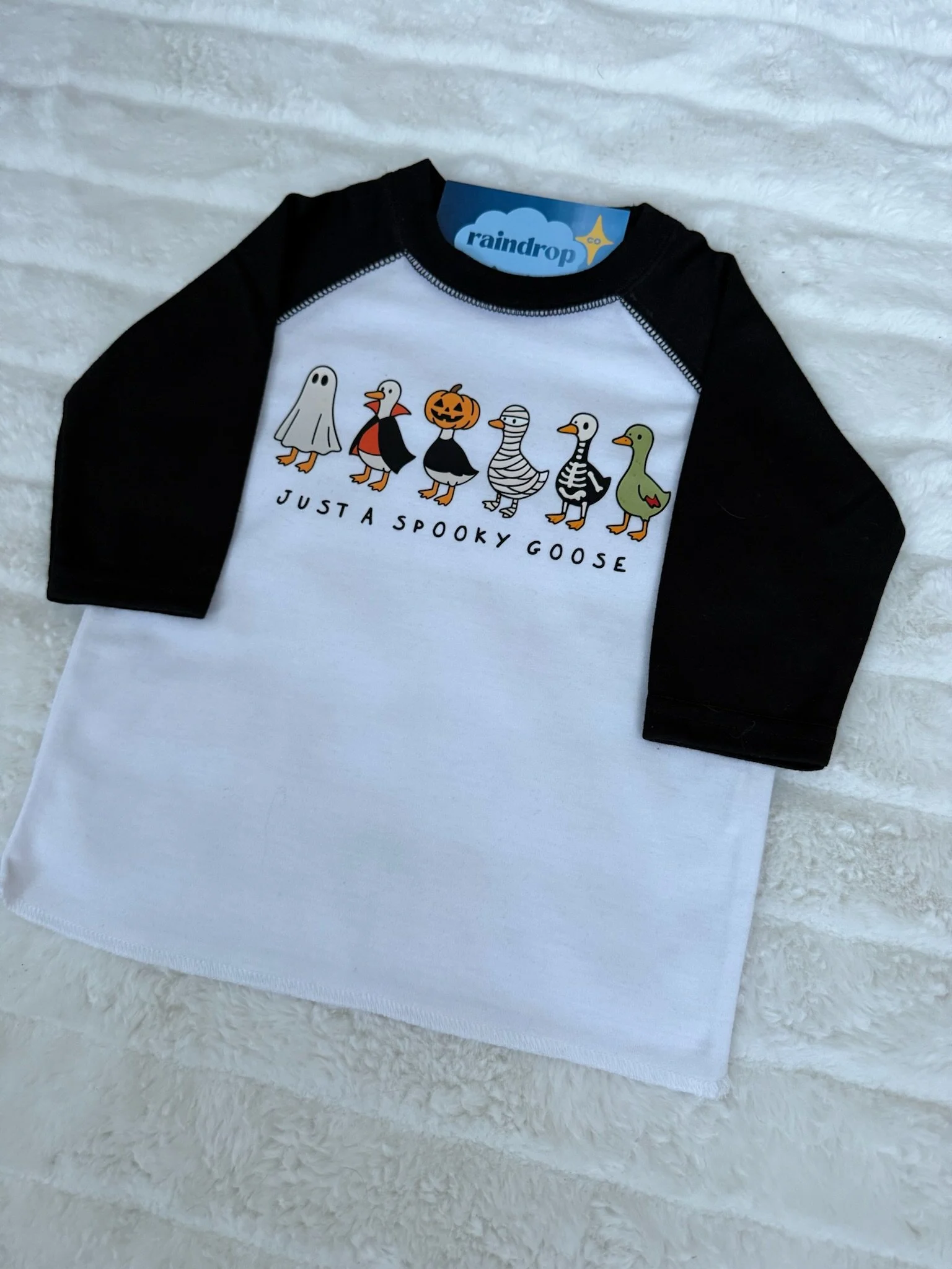 Just a Spooky Goose – Kids Halloween Shirt