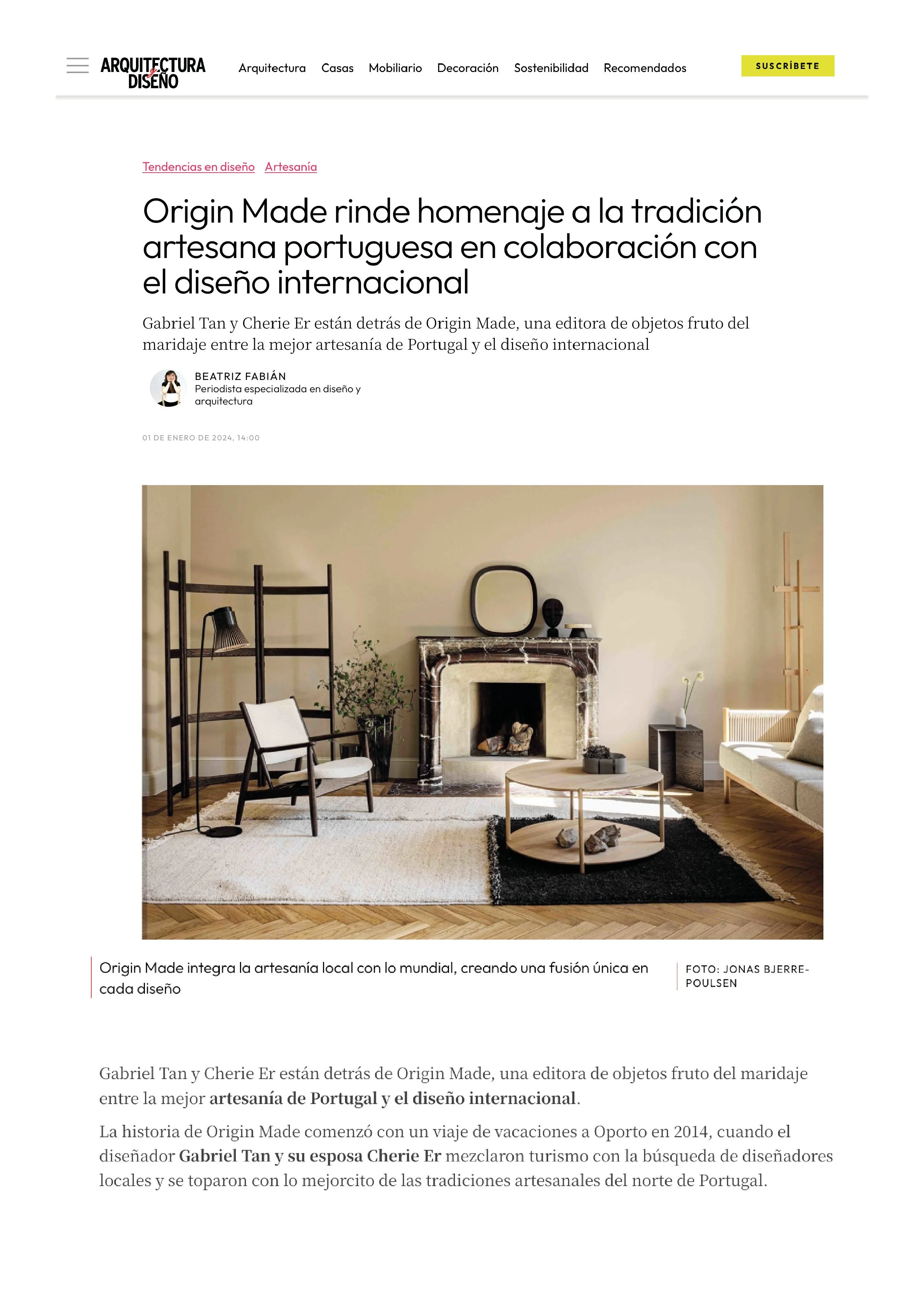 Arquitectura&Diseño, January 2024