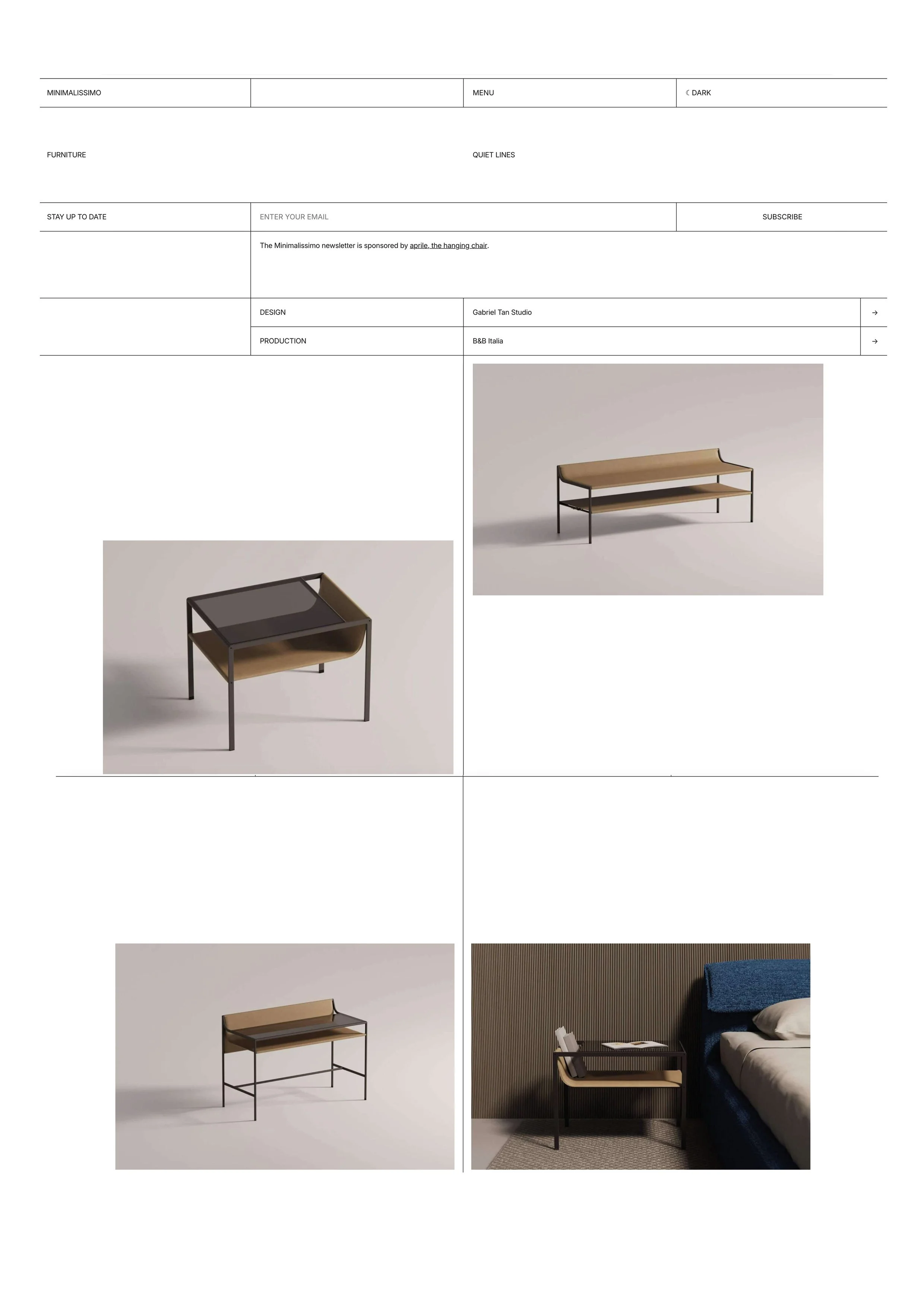 Minimalissimo, January 2024
