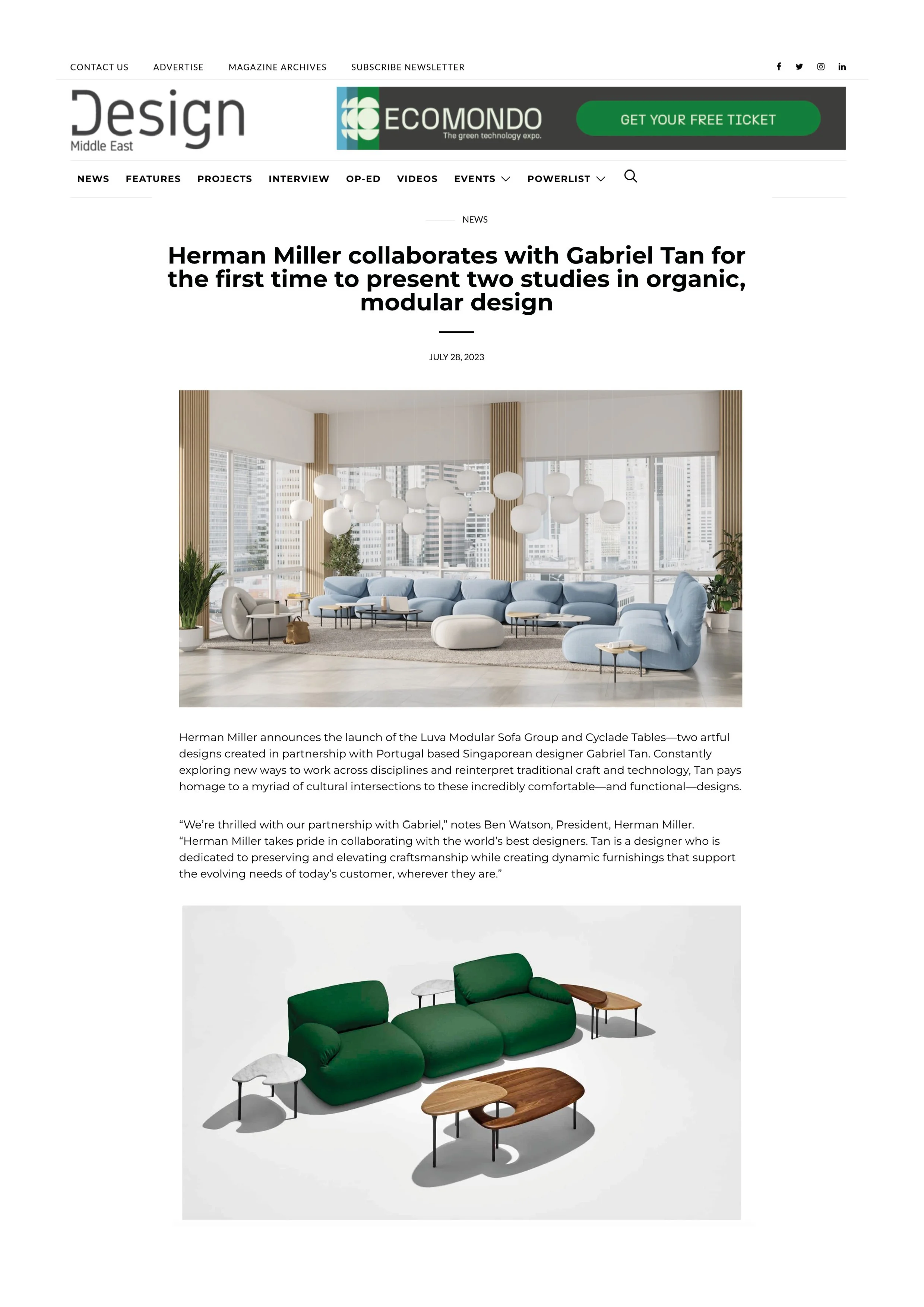 Design Middle East, July 2023