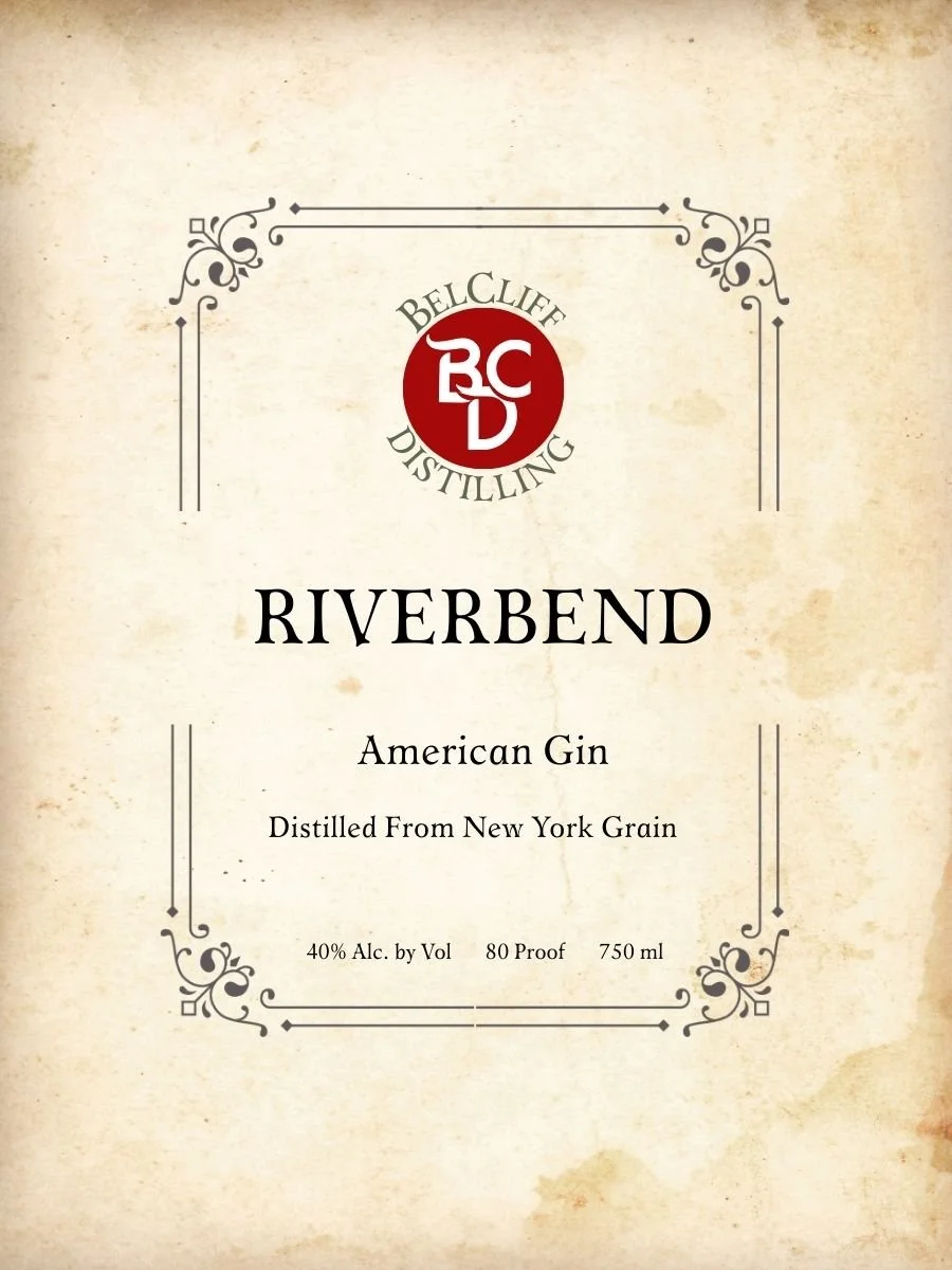 Riverbend Gin bottle