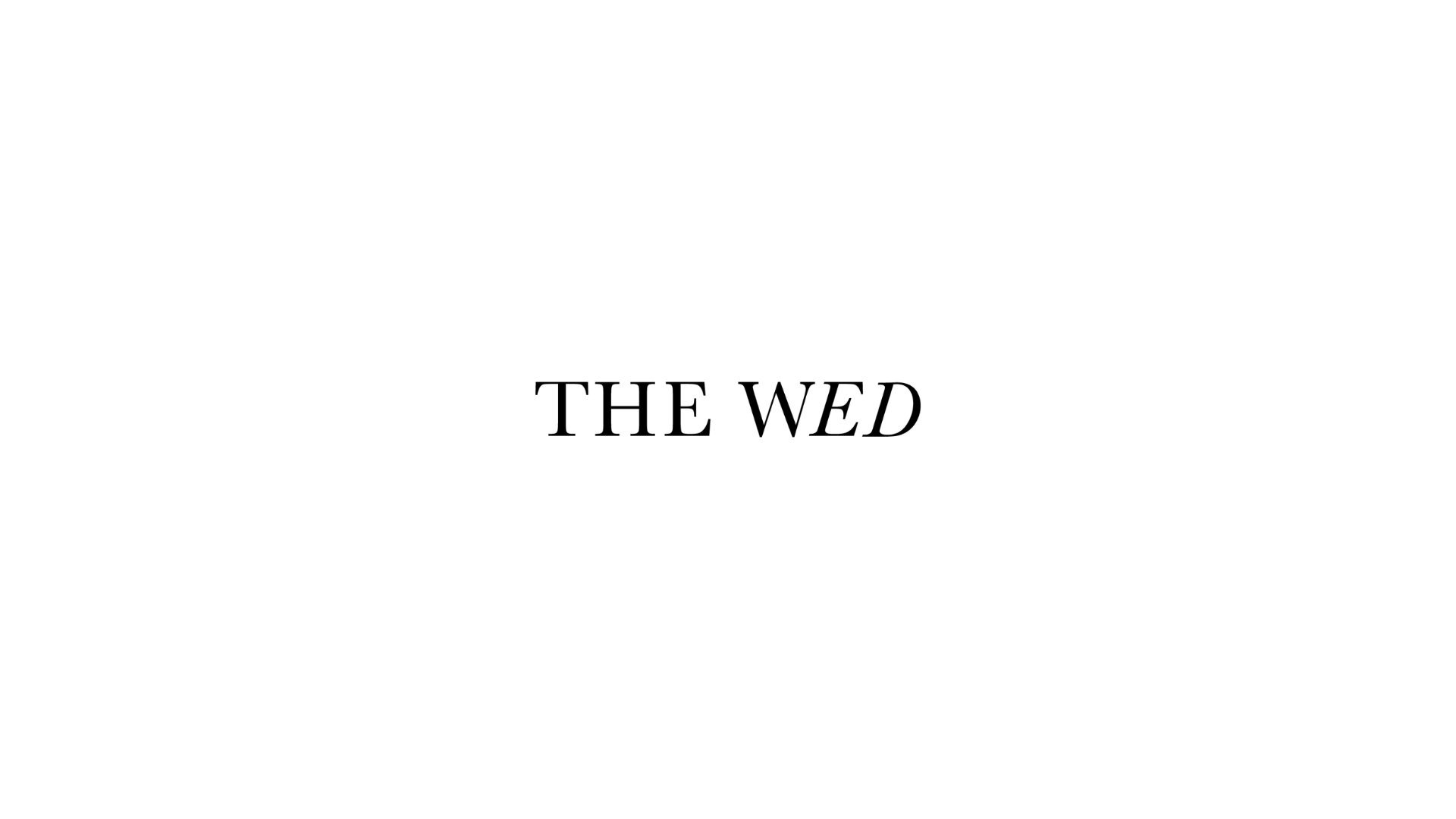THE WED