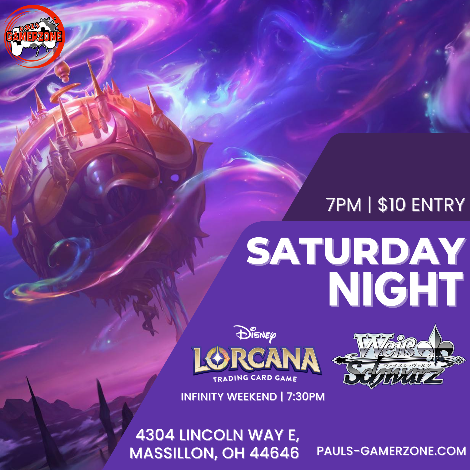 Saturday Night Lineup!