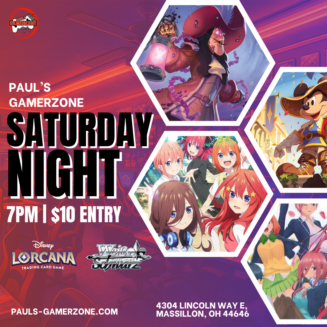 Saturday Night Lineup!